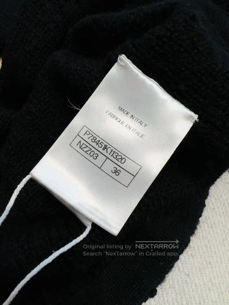 Chanel Chanel 24K black bean and yellow V-neck knitted vest Size XS / US 0-2 / IT 36-38 - 6 Thumbnail