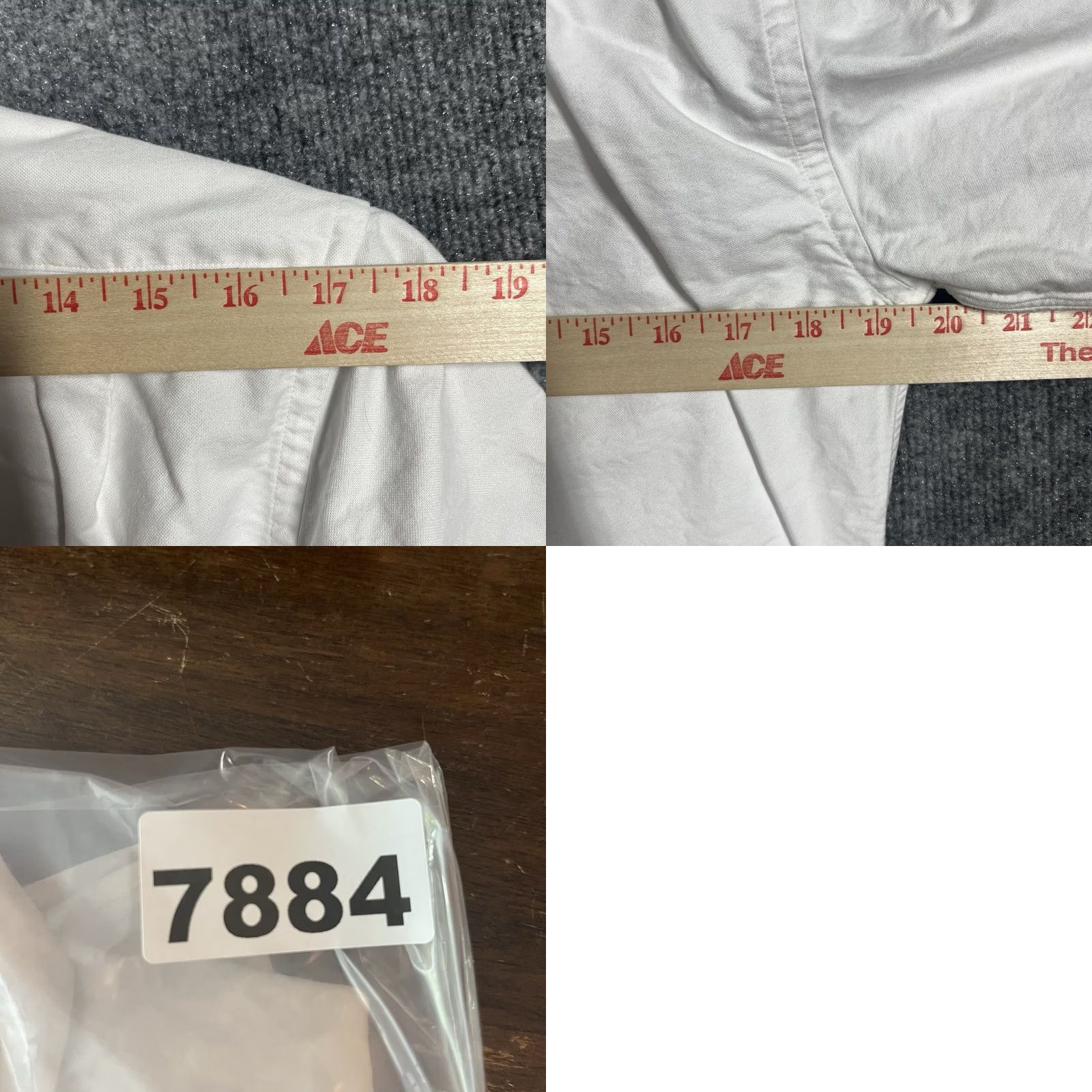 Thom Browne Thom Browne Shirt Mens Size 2 Medium White Short Sleeve Size US M / EU 48-50 / 2 - 10 Thumbnail