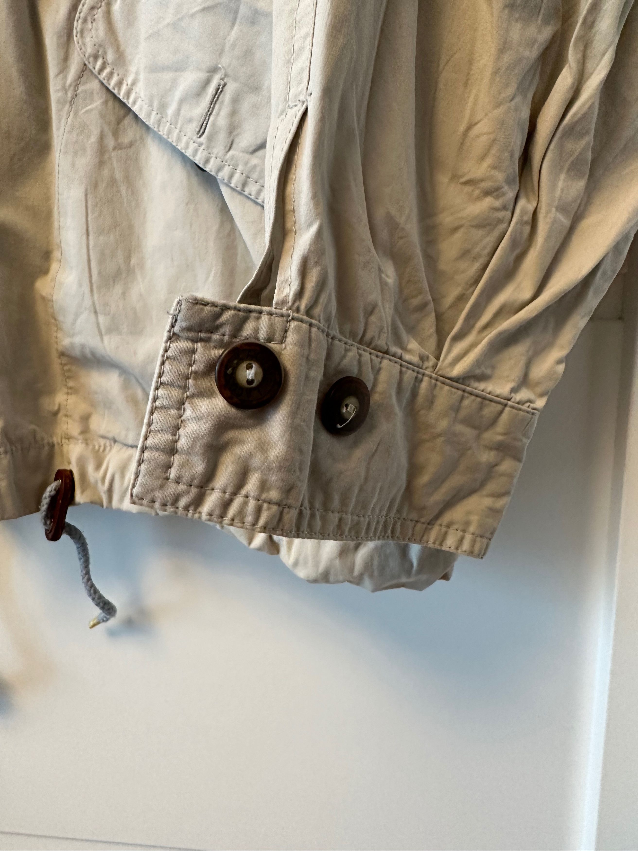 Lacoste 80's - 90's LACOSTE cotton hooded light jacket Size US L / EU 52-54 / 3 - 2 Thumbnail