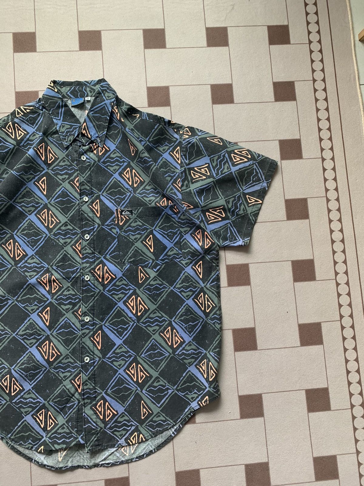 Quiksilver Vintage 80s Quiksilver Hawaii Shirt Size US XL / EU 56 / 4 - 3 Thumbnail
