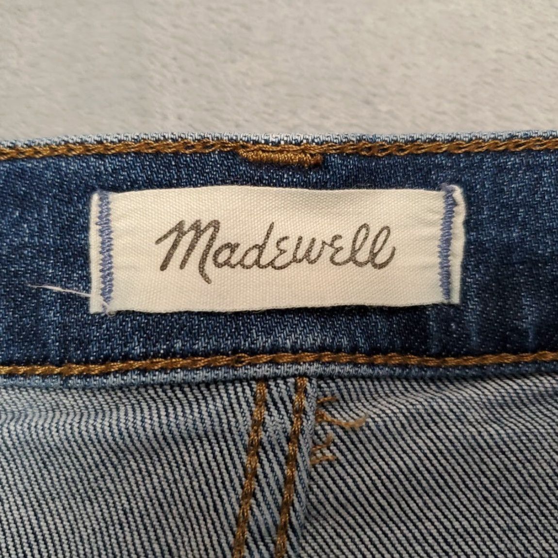 Madewell Madewell Jeans Women 29 Blue Denim 10" High Rise Skinny MA616 Fade Stretch - 5-Pocket Denim Size 29" - 4 Thumbnail