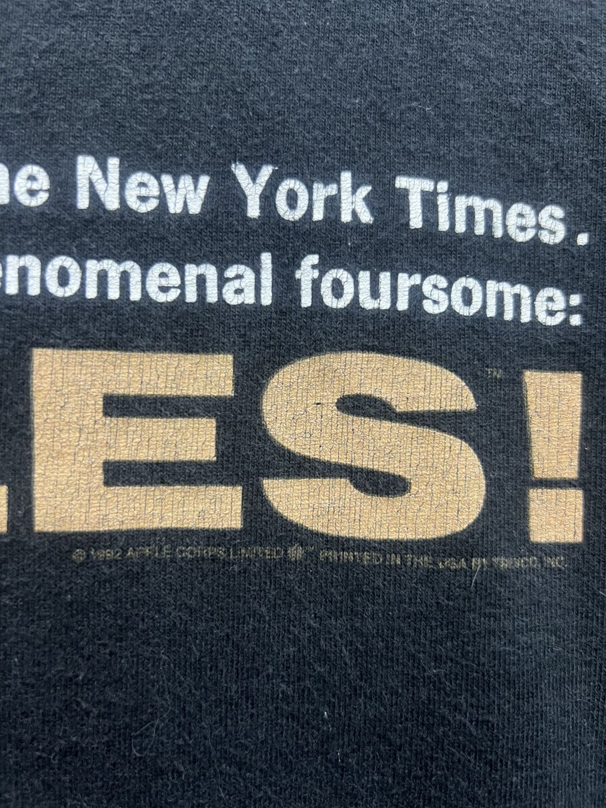 Band Tees Vintage 90s The Beatles Shirt Size US M / EU 48-50 / 2 - 7 Thumbnail