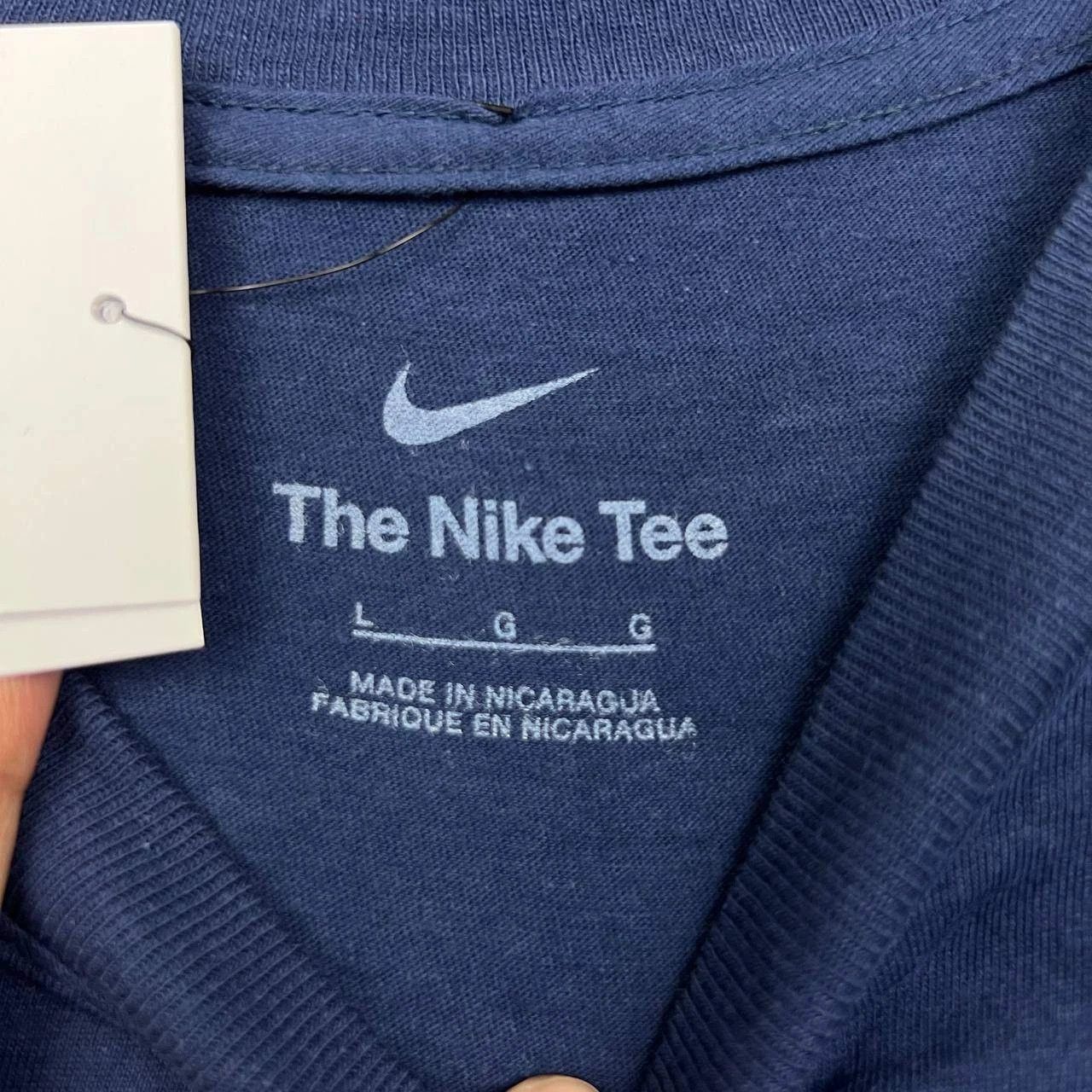 Nike Nike Shirt Men Blue Atlanta Braves MLB Crew Neck Cotton L Size US L / EU 52-54 / 3 - 6 Thumbnail