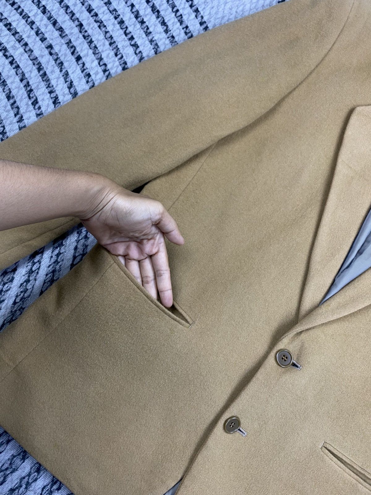 Allegri Vintage Allegri Made In Italy Double Button Wool Blazers Size US M / EU 48-50 / 2 - 7 Thumbnail