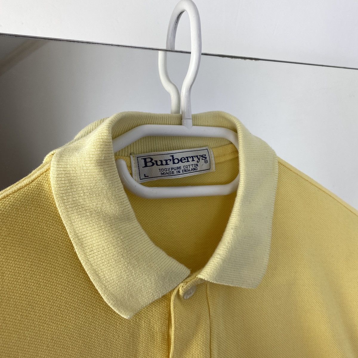 Burberry BURBERRYS VINTAGE POLO SHIRT 90s Size US L / EU 52-54 / 3 - 2 Thumbnail