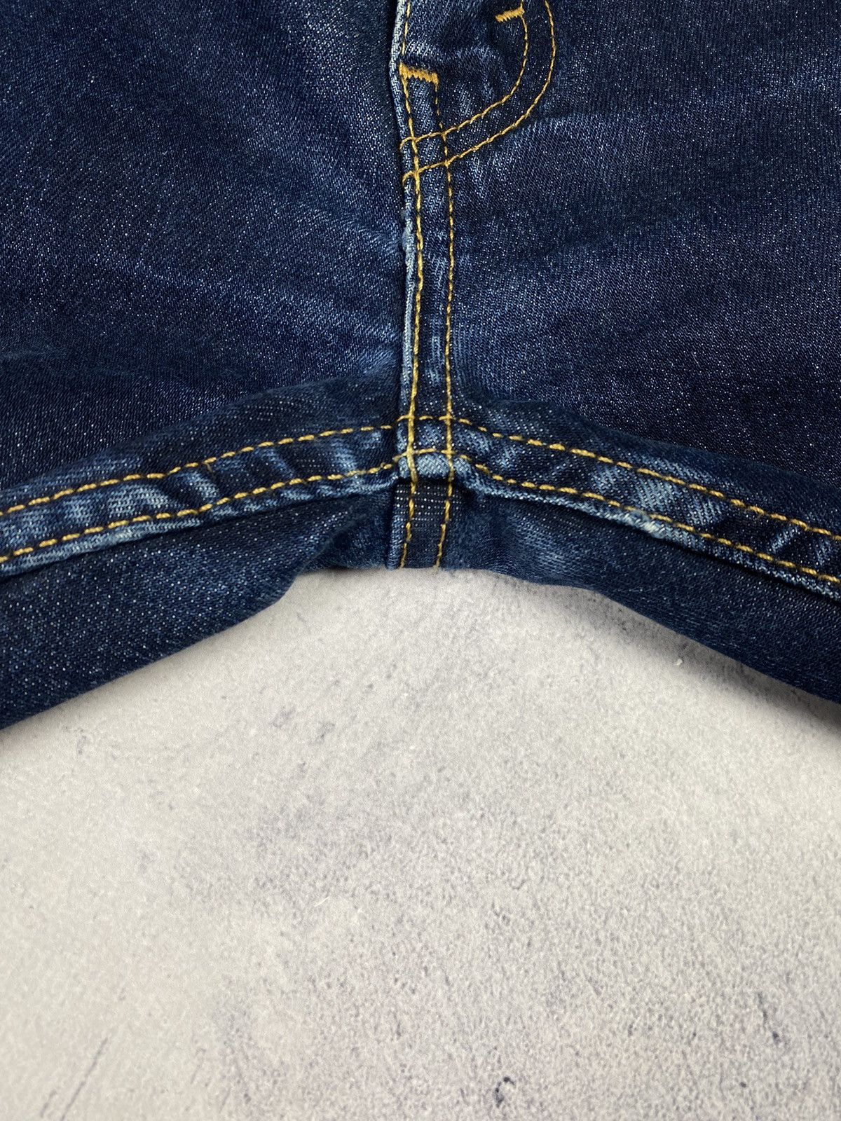 Levi's Levis Strauss & Co 502 Dark Blue Denim Jeans 32 x 32 Size US 33 - 8 Thumbnail