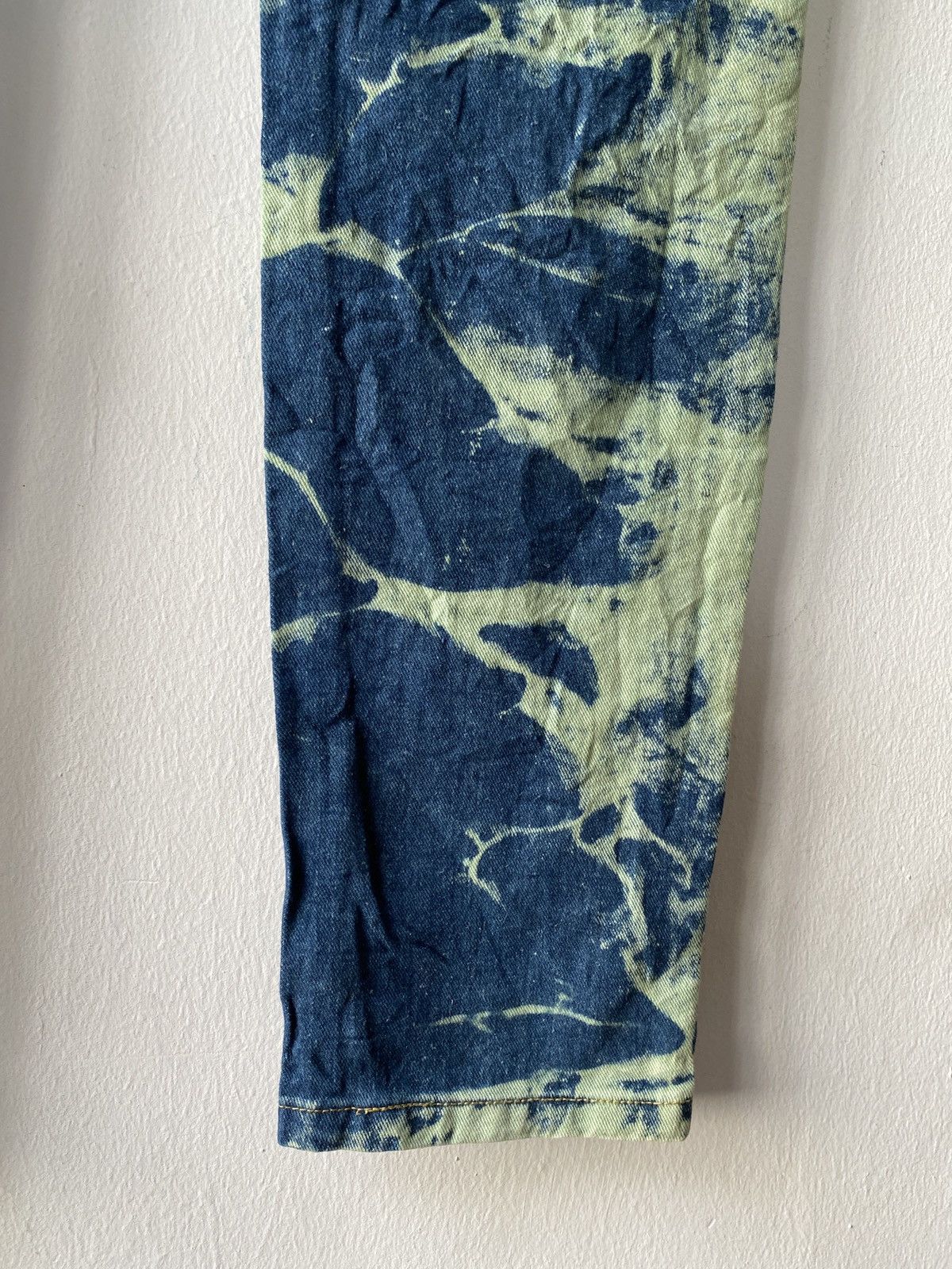 Japanese Brand Japanese Brand Acid Wash Design Distressed Denim Size US 31 - 12 Thumbnail