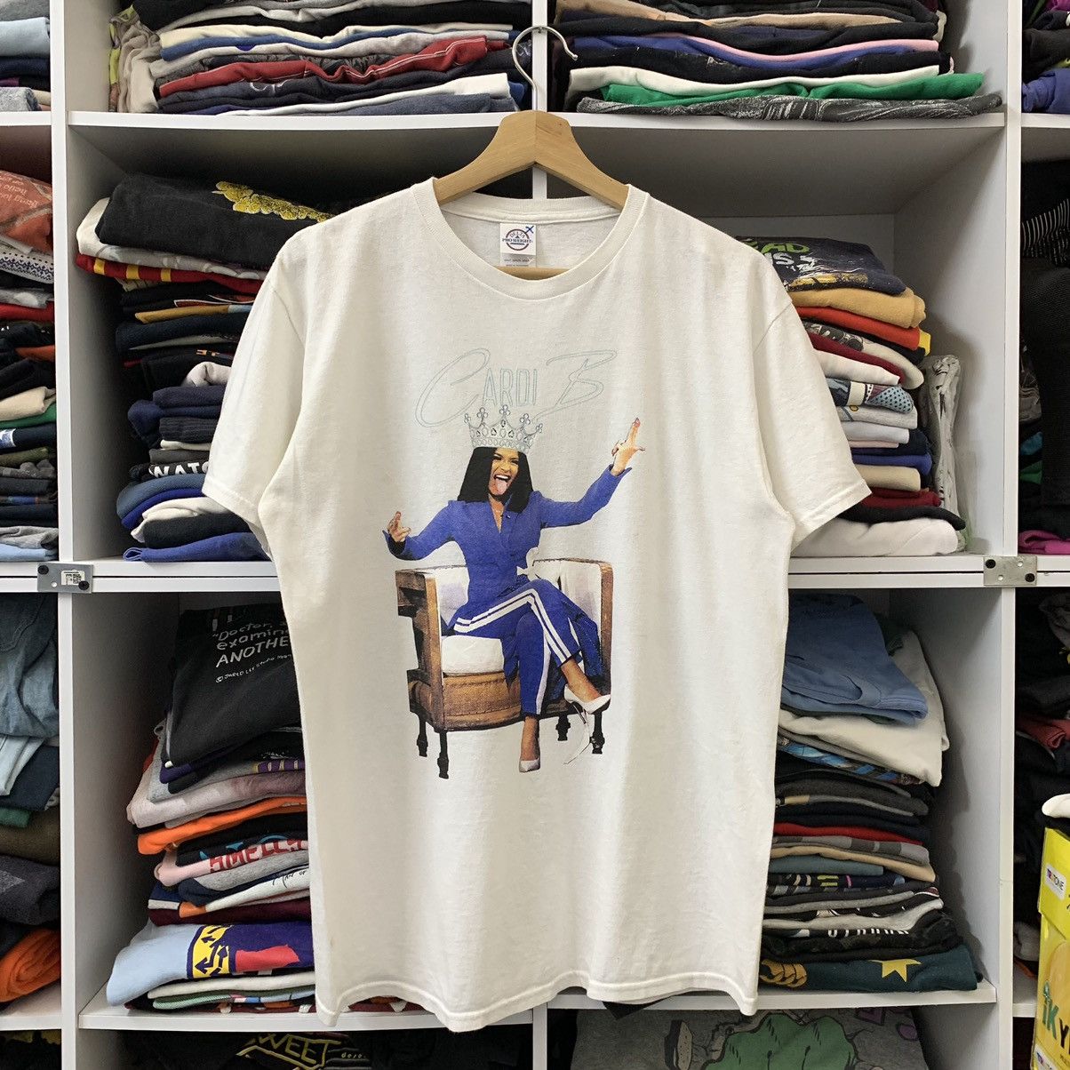Rap Tees × Vintage Y2K CARDI B Size US M / EU 48-50 / 2 - 1 Thumbnail