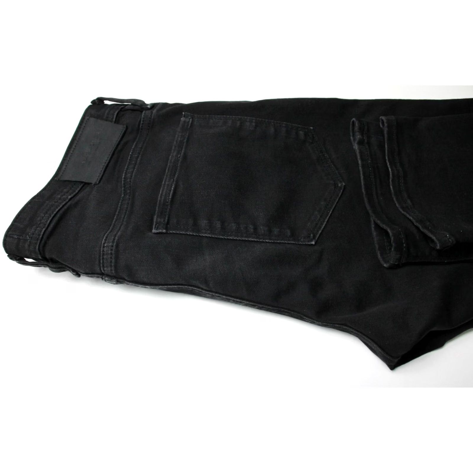 Jack & Jones JACK & JONES Jeans Men's Slim/Glenn Black Denim Stretch Zip Fly W32/L32 Size US 32 / EU 48 - 5 Thumbnail