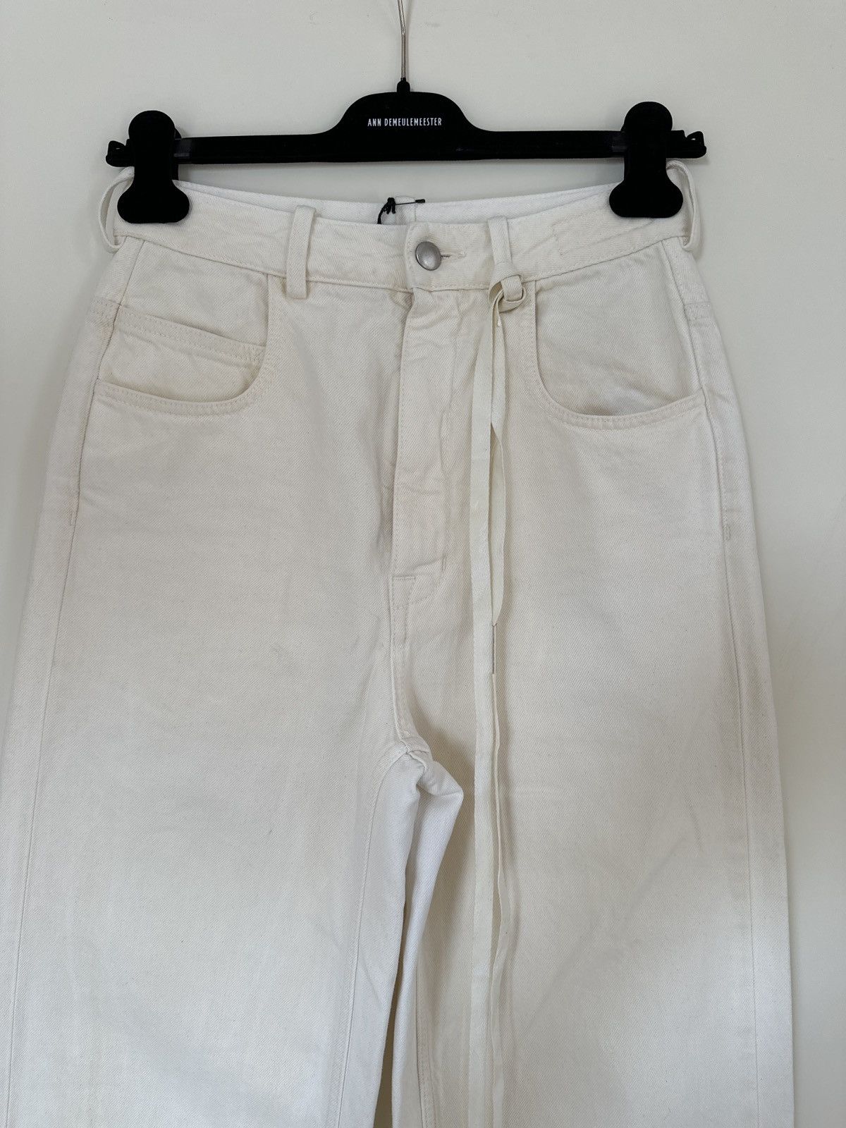 Ann Demeulemeester Ann Demeulemeester Claire High Waist Pants Size 27" / US 4 / IT 40 - 4 Thumbnail