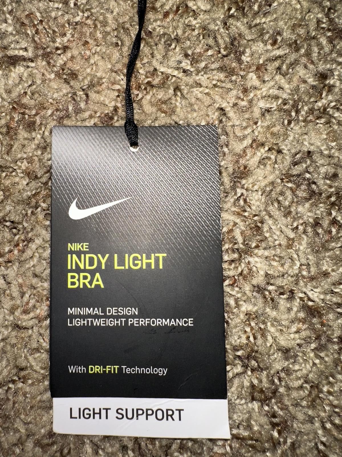 Nike Nike Women’s Indy Light Support Floral Sports Bra Size ONE SIZE - 12 Thumbnail