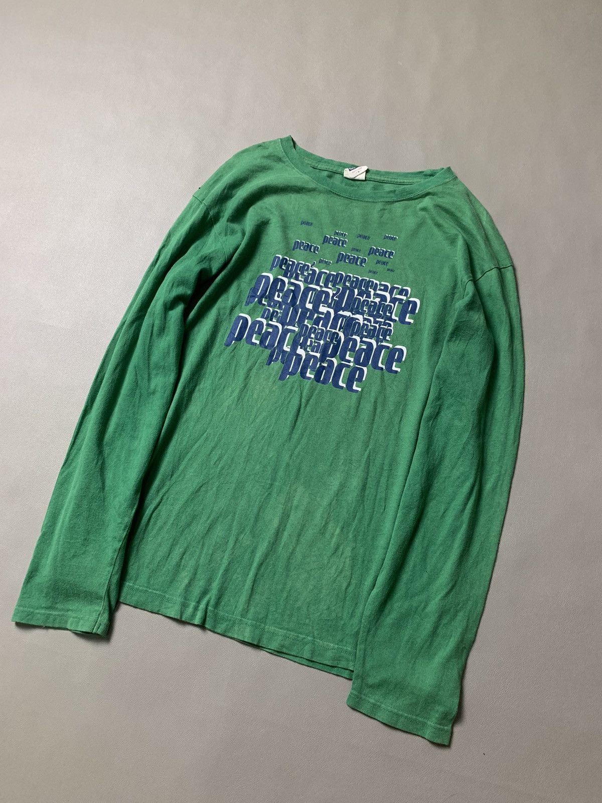 If Six Was Nine × Japanese Brand × Le Grande Bleu (L.G.B.) Peace Japanese Archive Longsleeve Size US M / EU 48-50 / 2 - 2 Thumbnail