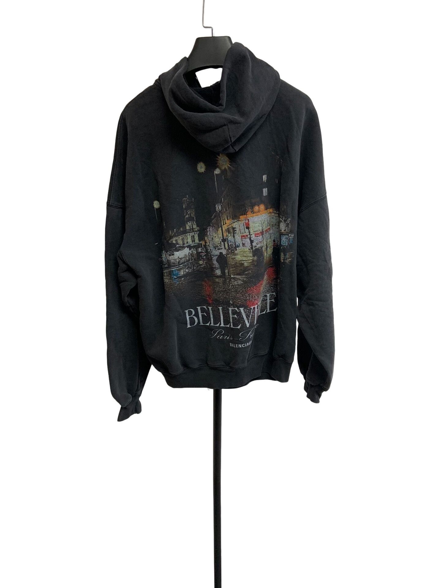 Balenciaga Balenciaga Belleville Graphic Zip Hoodie Size 2 Size M / US 6-8 / IT 42-44 - 1 Thumbnail