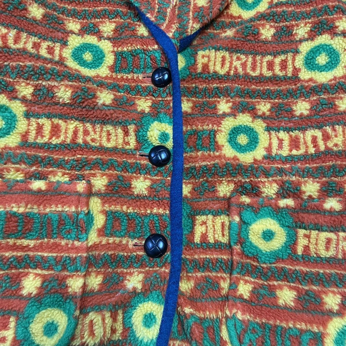 Fiorucci Vintage Fiorucci Italy Sherpa Shawl Collar Jacket Size US S / EU 44-46 / 1 - 5 Thumbnail