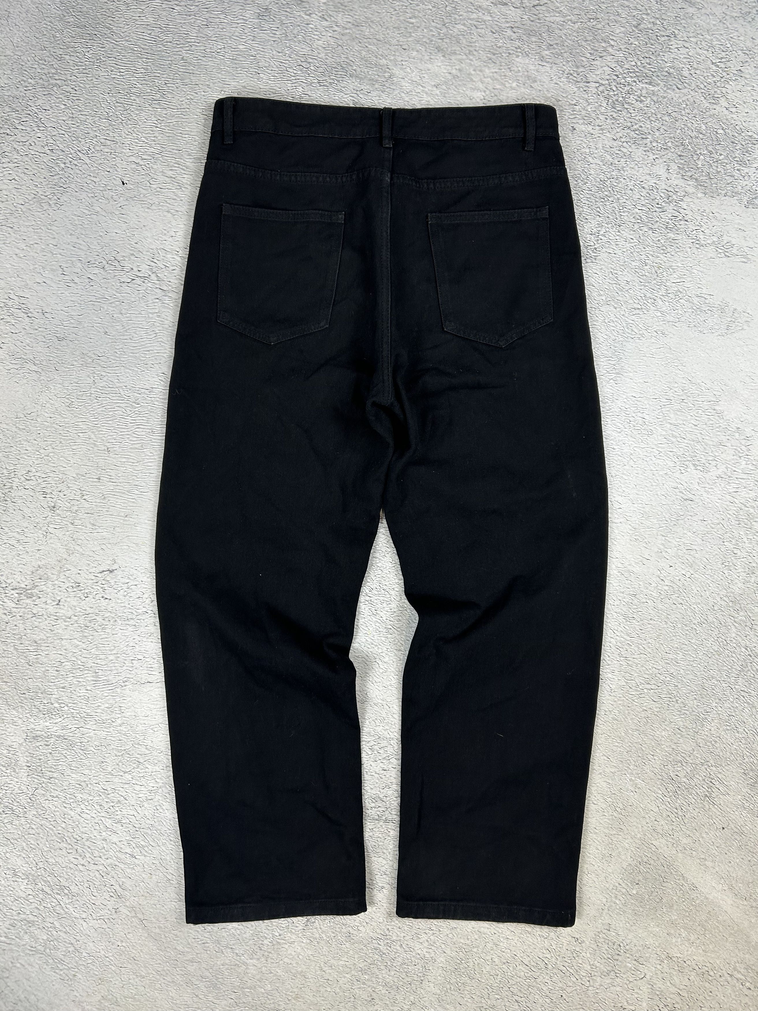 JNCO × Japanese Brand Streetwear Baggy Jeans Skeleton Black Crazy SK8 AOP Drill Size US 32 / EU 48 - 3 Thumbnail
