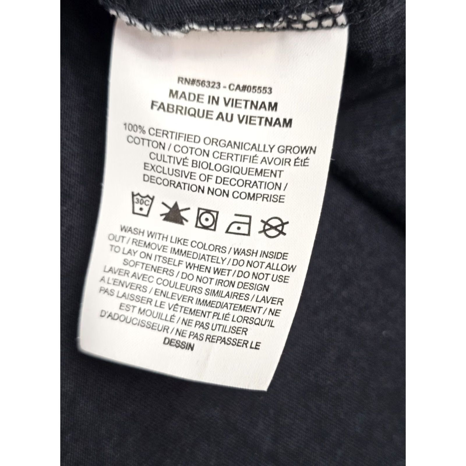 Nike VINTAGE Nike Black Icon Clash Dress Women 1X Drawstring Waist Organic Cotton Mini - EUC Size XL / US 12-14 / IT 48-50 - 5 Thumbnail