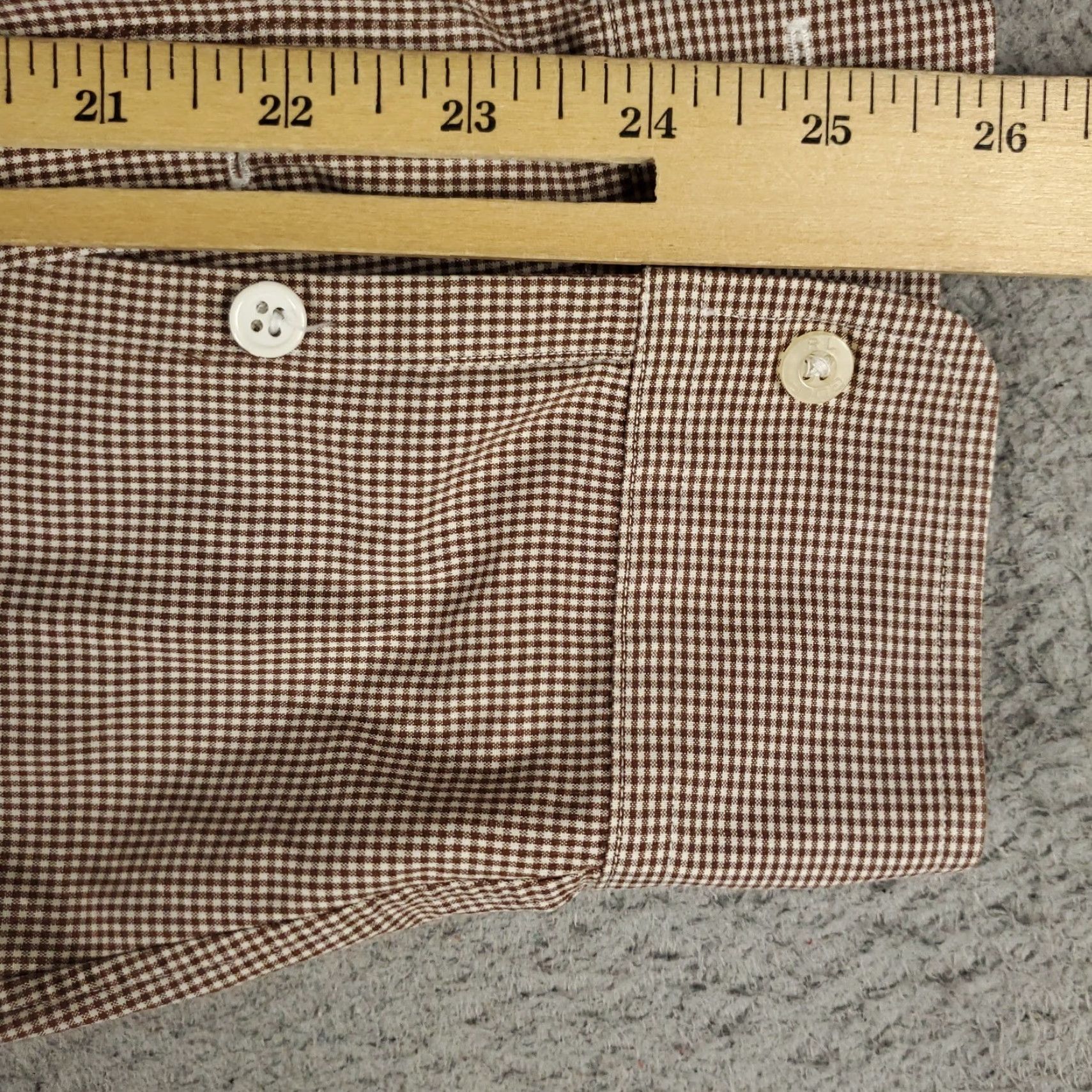Ralph Lauren VINTAGE Ralph Lauren Shirt Mens XL Brown Pony Button Up Long Sleeve Size US XL / EU 56 / 4 - 7 Thumbnail