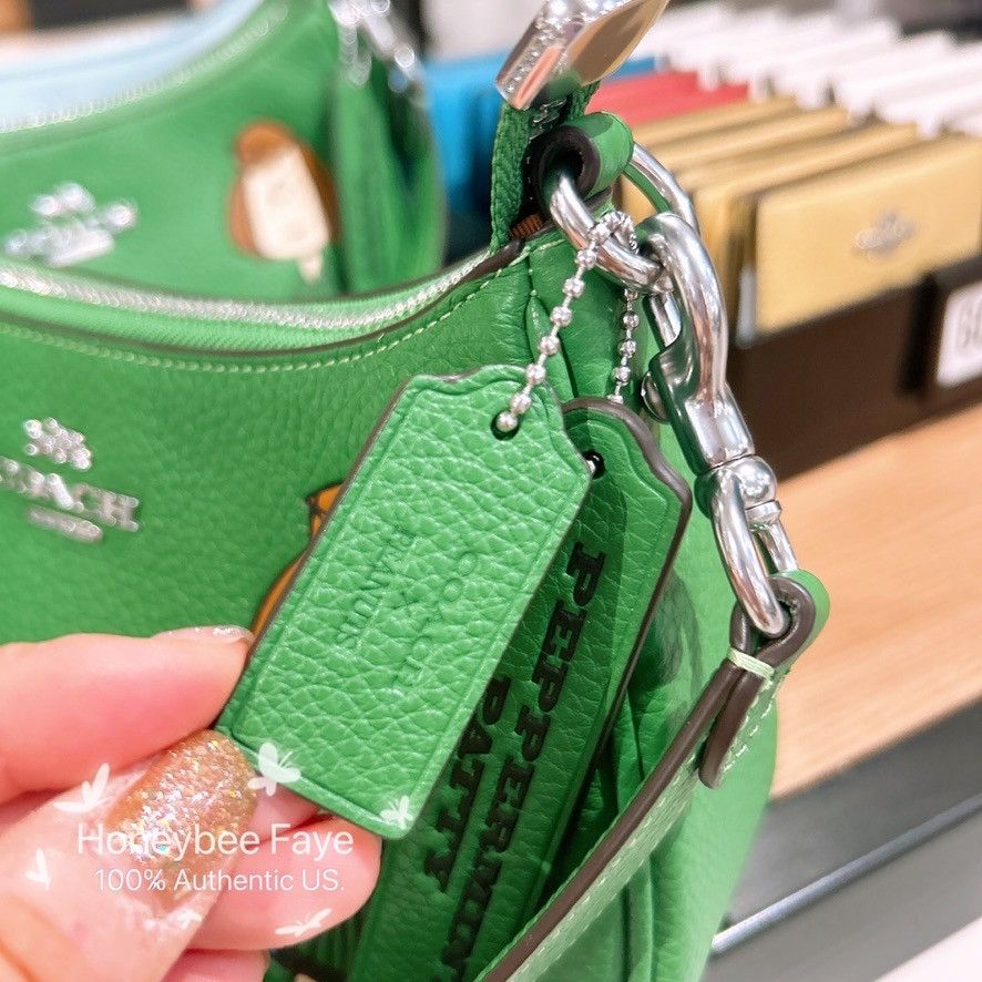 Coach Coach X Peanuts Teri Shoulder Bag Peppermint Patty CBJ77 Size ONE SIZE - 4 Thumbnail