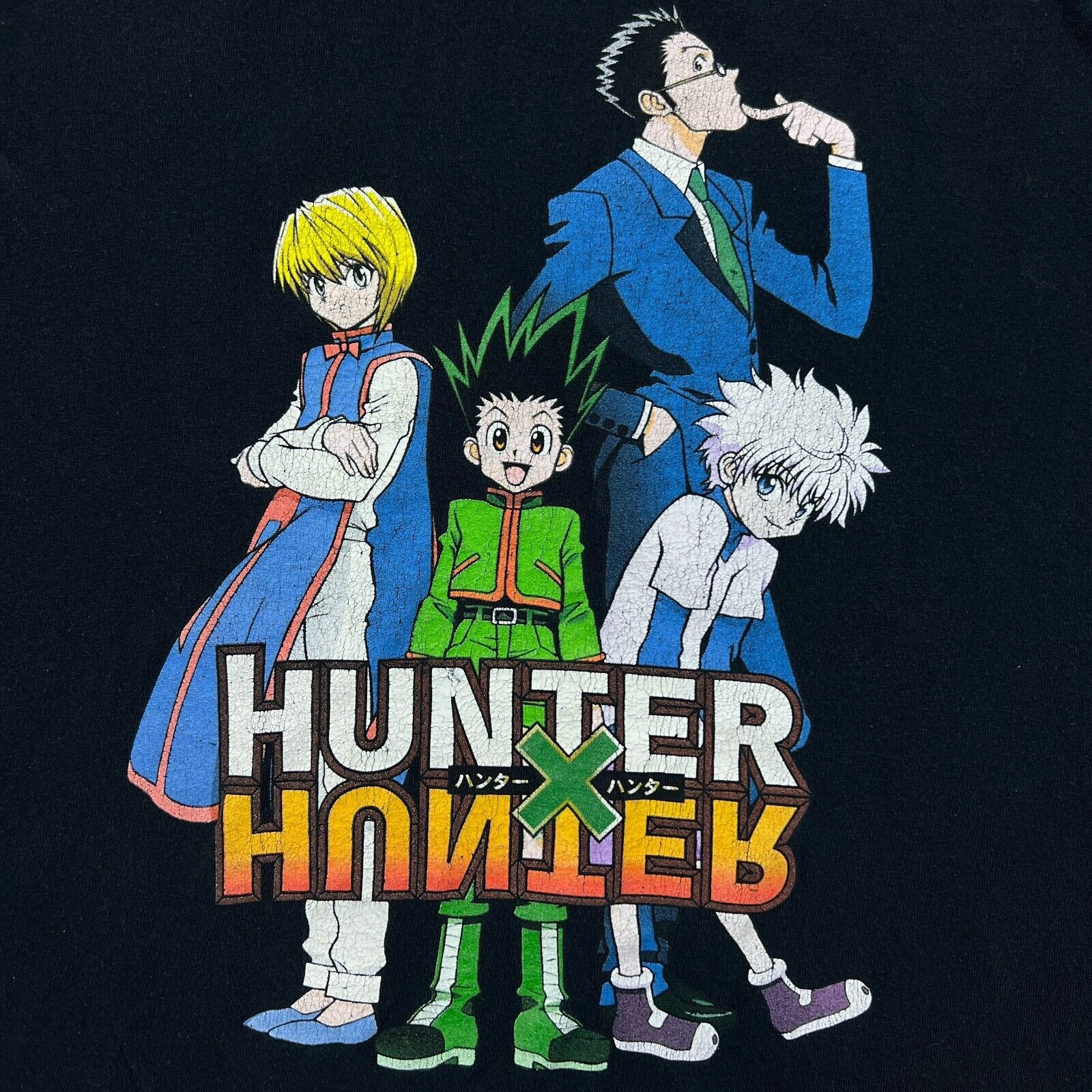 Anime × Cartoon Network × Vintage 2011 Hunter x Hunter T Shirt Mens Anime Short Sleeve Tee Size US M / EU 48-50 / 2 - 2 Thumbnail