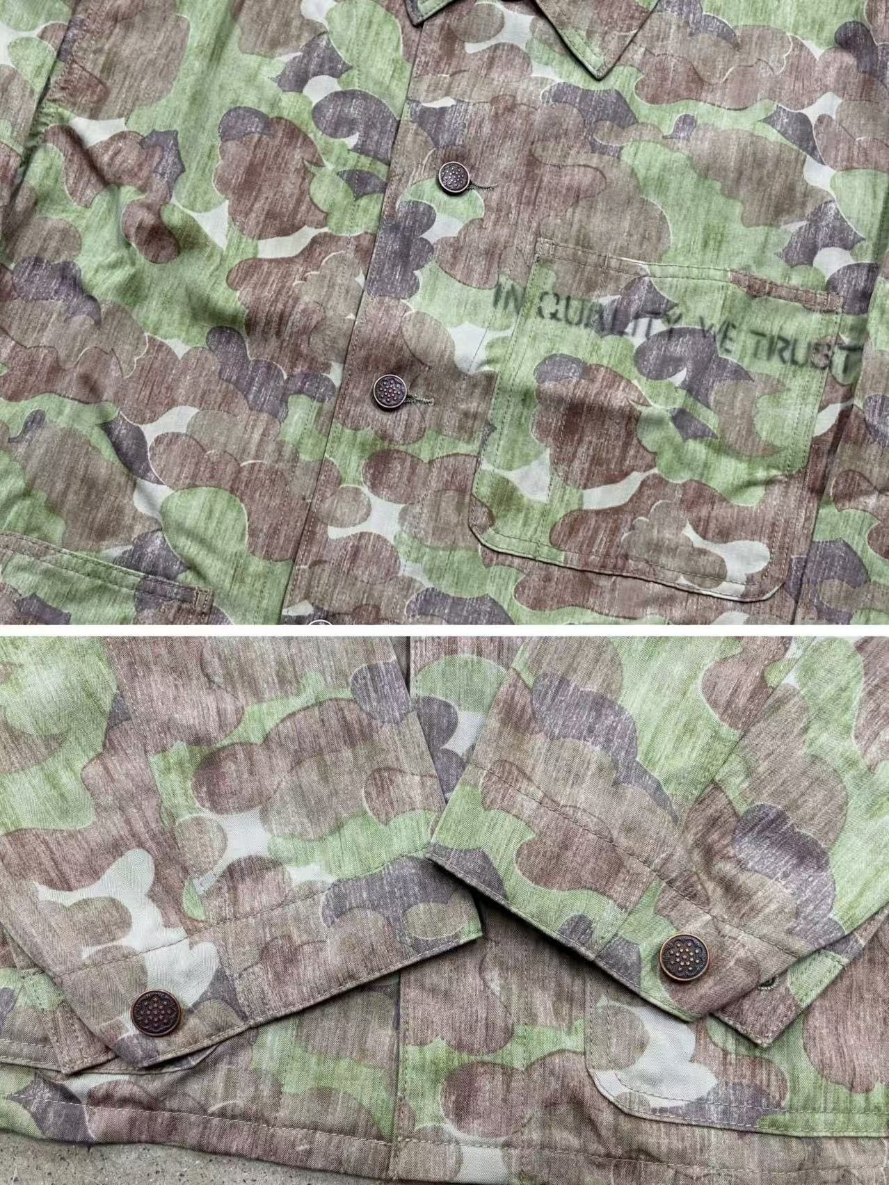 Visvim Visvim 21aw baker coverall（W/L）camo Size US L / EU 52-54 / 3 - 5 Thumbnail