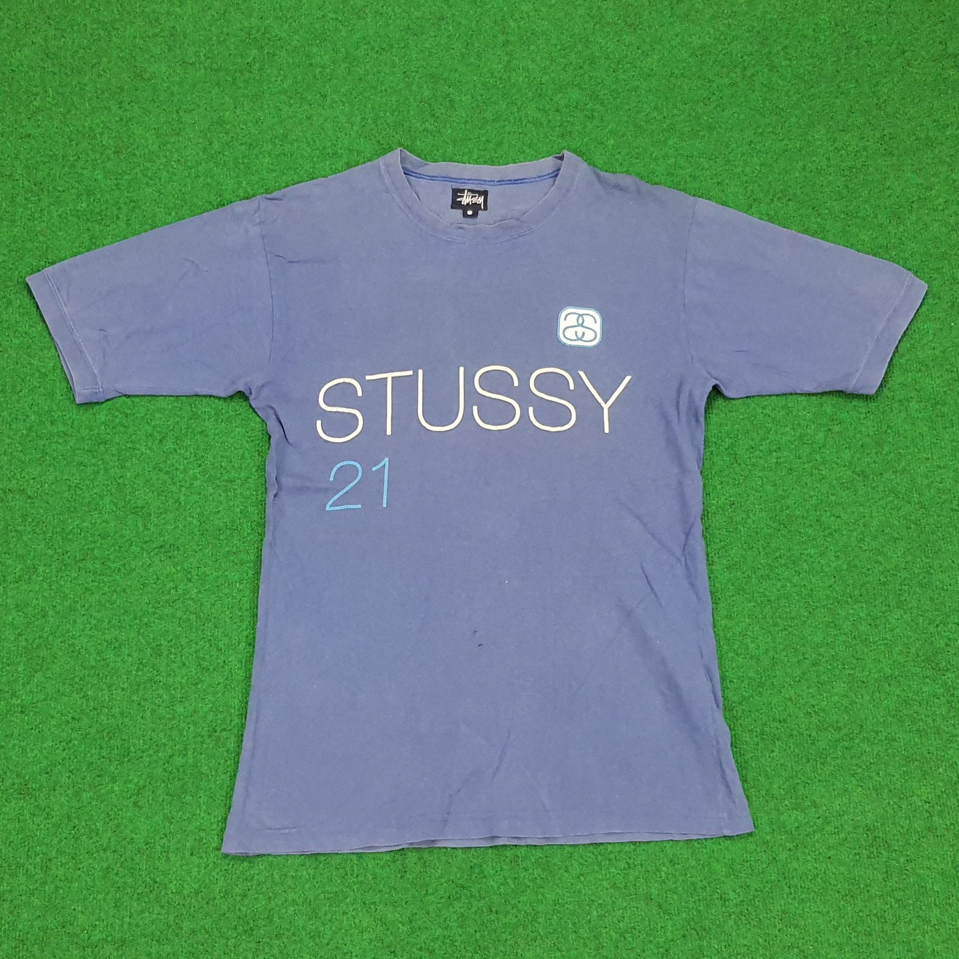 Vintage Vintage Stussy 21 Streetwear T-shirt Size US M / EU 48-50 / 2 - 1 Thumbnail