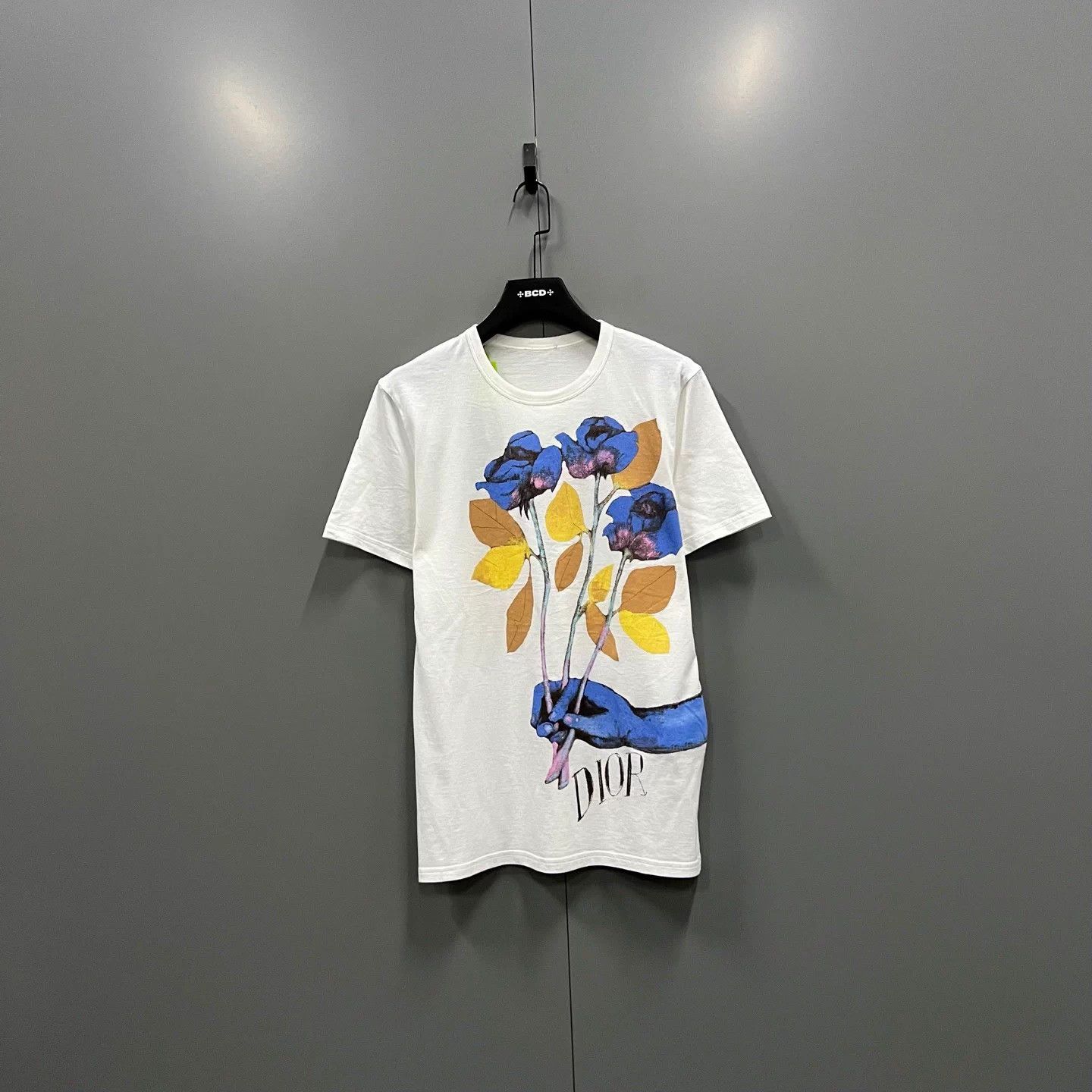 Dior Dior Floral Print SS L 95 New jc607249 Size L / US 10 / IT 46 - 1 Thumbnail
