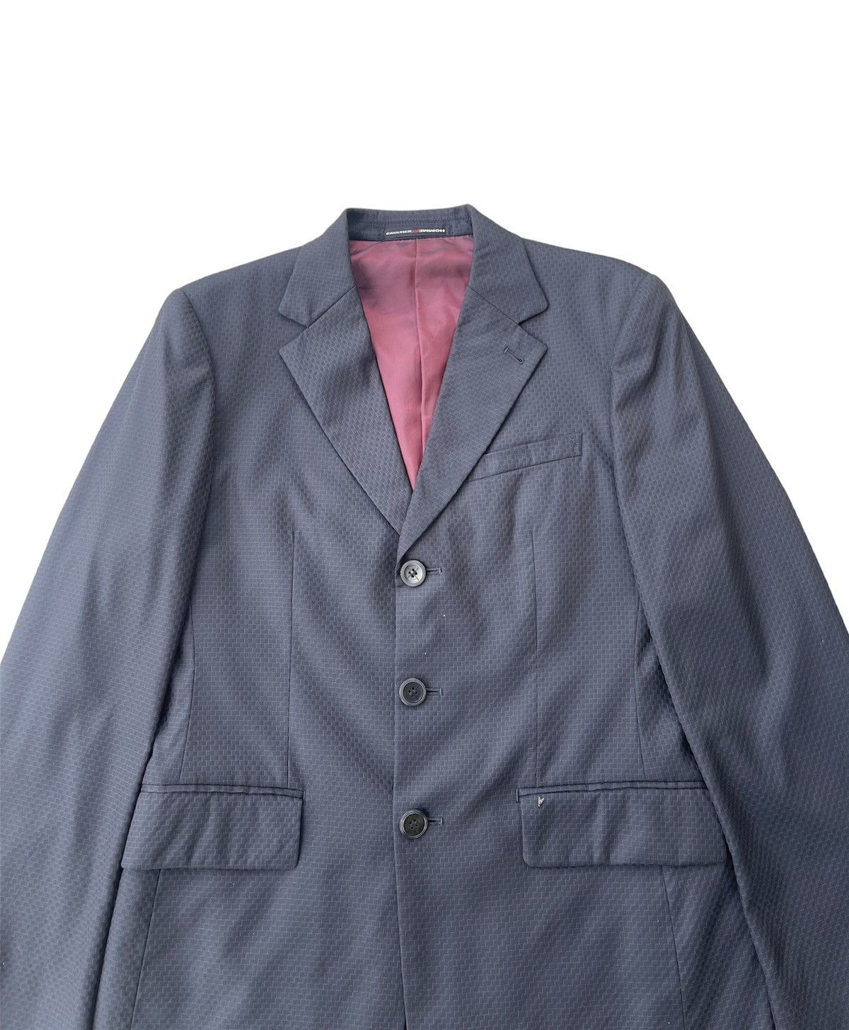 Jean Paul Gaultier Jean Paul Gaultier Objet Textured Blazer Jacket Size US S / EU 44-46 / 1 - 6 Thumbnail
