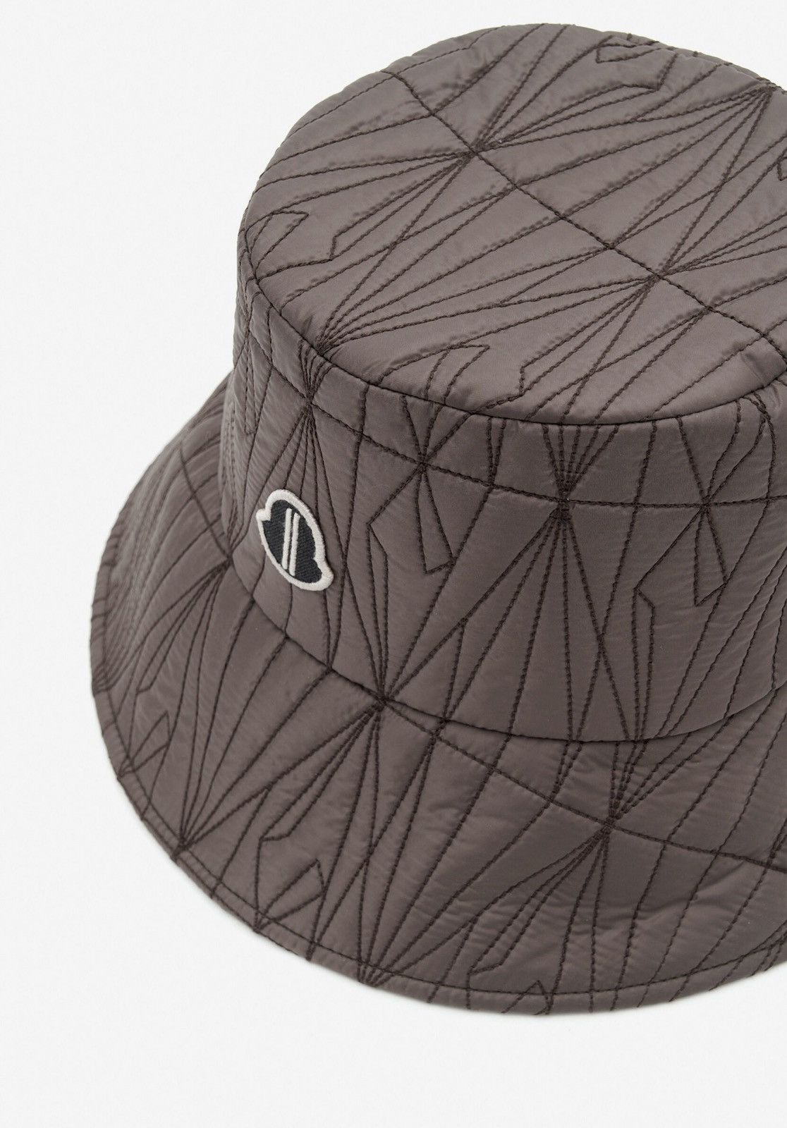 Moncler × Rick Owens Rick Owens x Moncler Quilted Padded Bucket Hat Size ONE SIZE - 4 Thumbnail