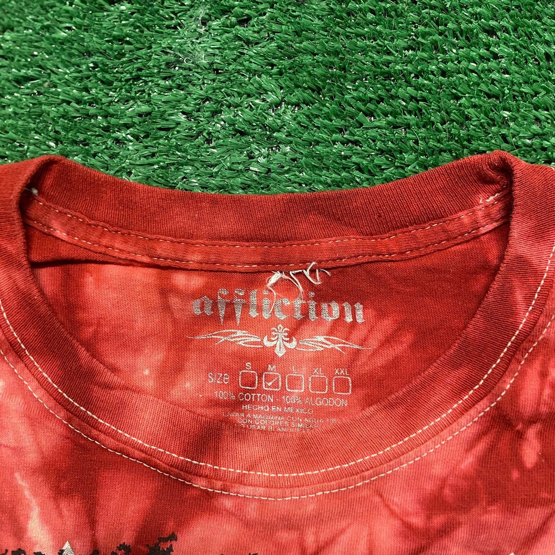 Affliction Vintage Y2K Affliction Skull Dagger Shirt Punk Goth Tee Size US M / EU 48-50 / 2 - 4 Thumbnail
