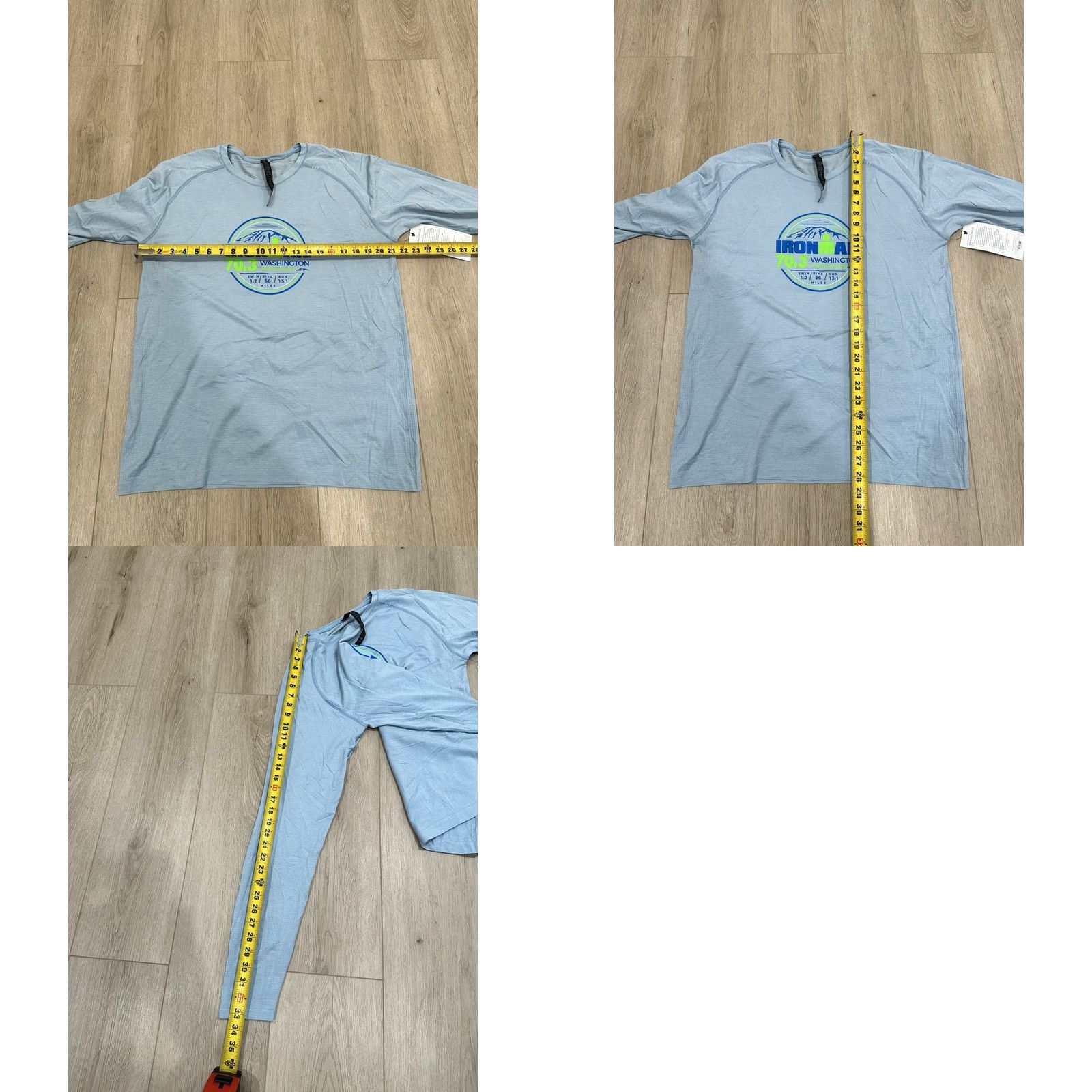 Lululemon VINTAGE-NOT APPLICABLE Lululemon Shirt Mens XL Blue Metal Vent Tech 2.0 Ironman Maple Valley Size US XL / EU 56 / 4 - 9 Thumbnail