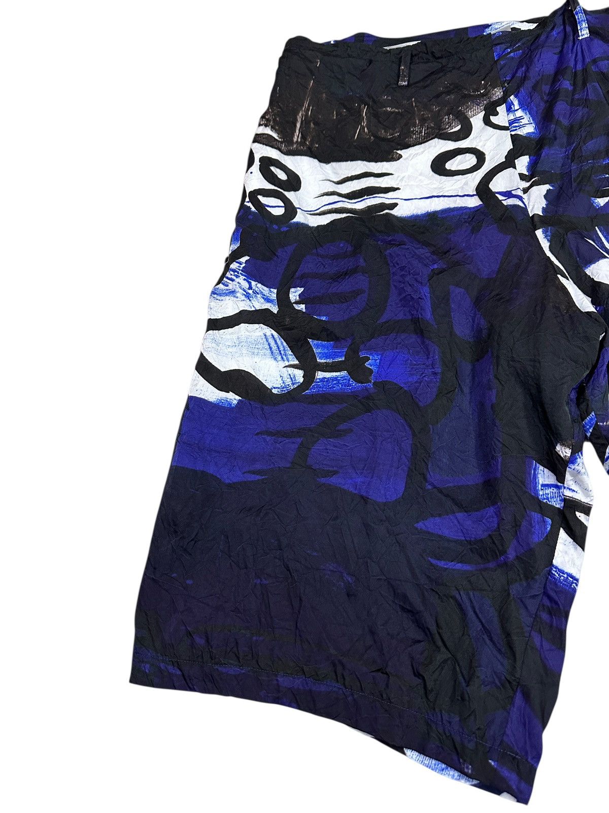 Yohji Yamamoto 🔥Y’s yohji yamamoto overprint short pants japan Size US 41 - 3 Thumbnail