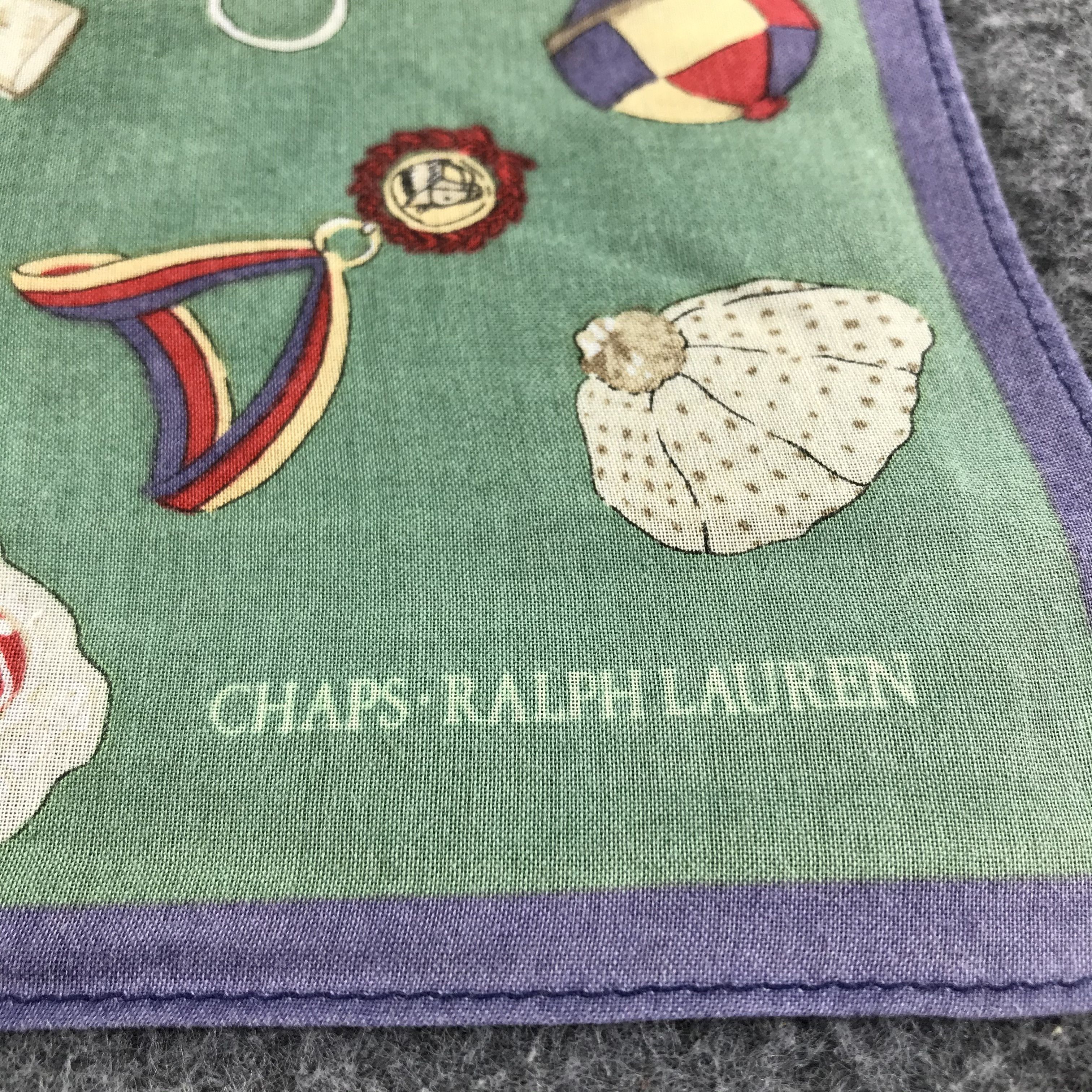 Chaps Ralph Lauren Chaps Ralph Lauren Handkerchief Neckerchief Bandana H609 Size ONE SIZE - 4 Thumbnail