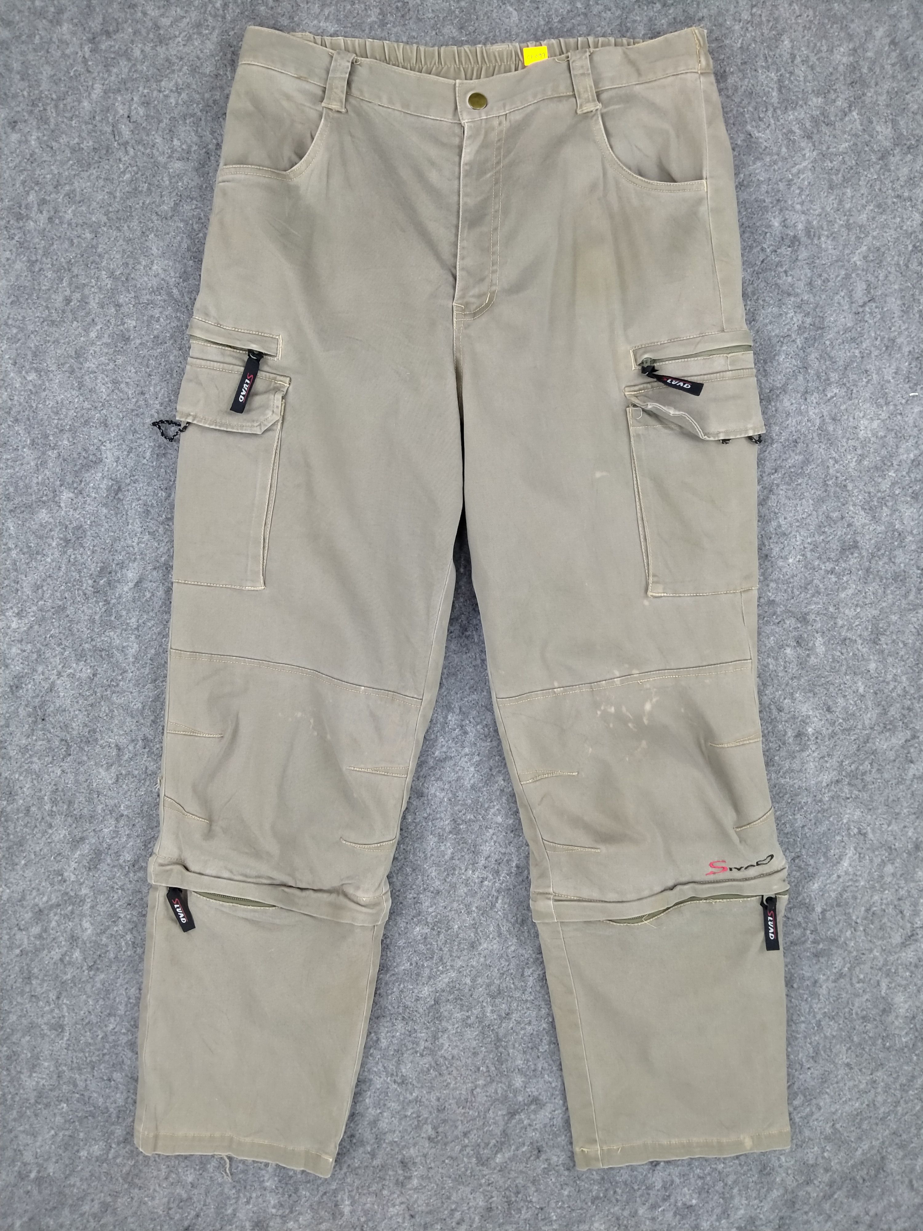 Japanese Brand Elastic/Drawstring Japanese Brand Cargo Pants 30x27 CP097 Size US 30 / EU 46 - 2 Thumbnail