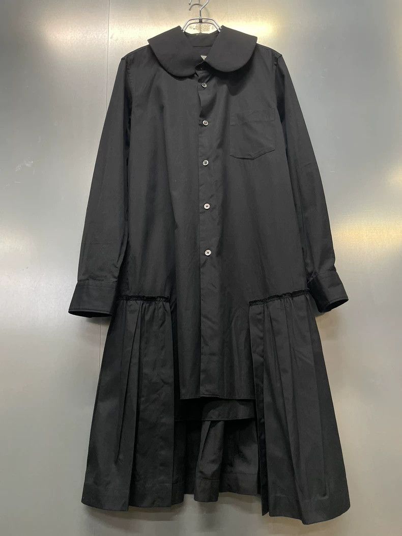 Comme des Garcons Comme Des Garcons Main Line Large Ingot Neck Irregular Hem Size S / US 4 / IT 40 - 4 Thumbnail