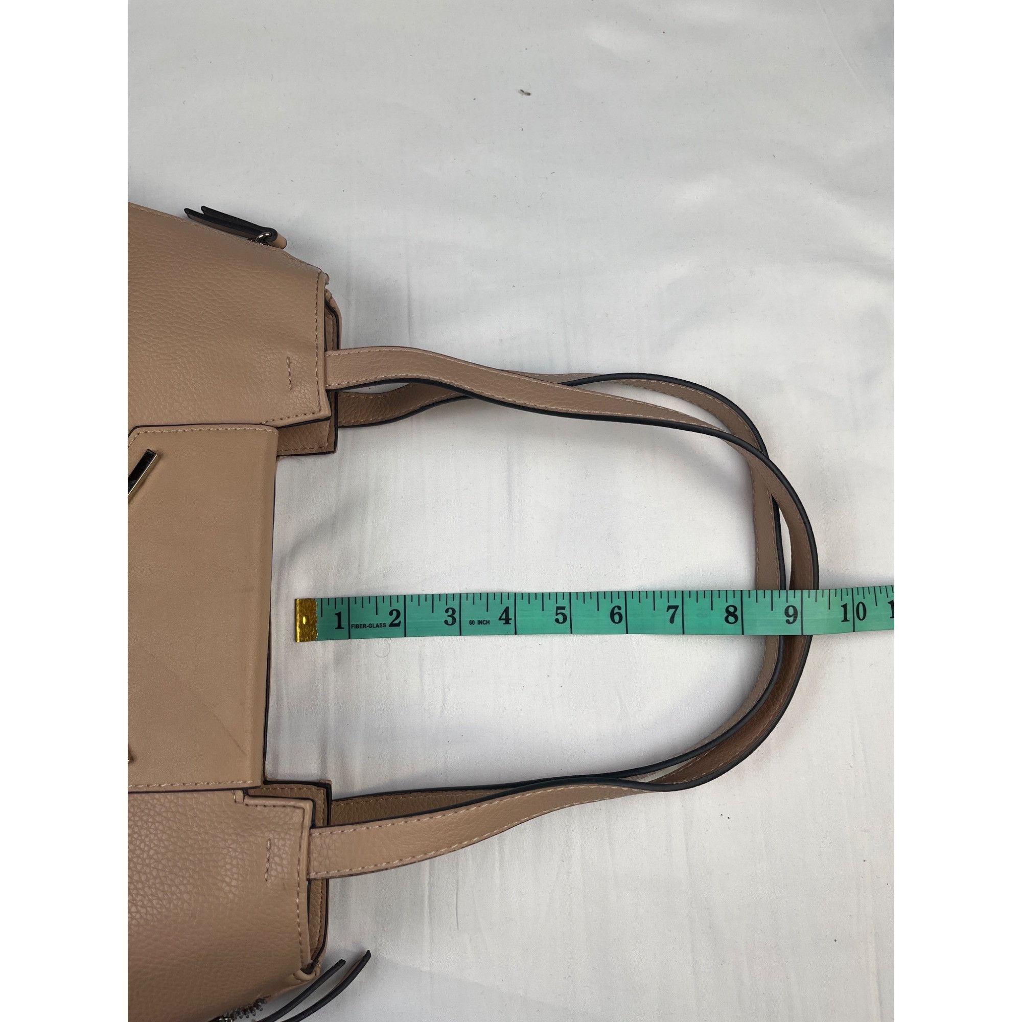 Nine West Nine West womens Tan Faux leather Shoulder Bag SKU 4178 Size ONE SIZE - 11 Thumbnail