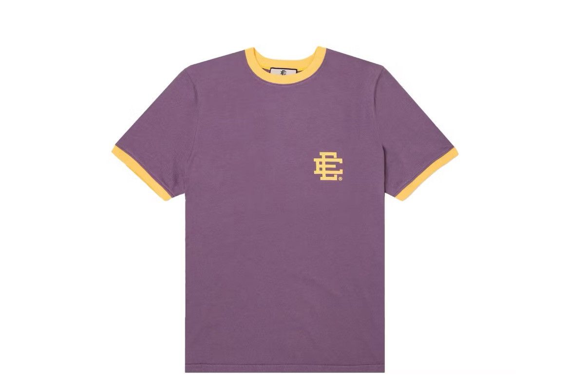 Eric Emanuel Eric Emanuel EE delicate purple & yellow ringer tee large Size US L / EU 52-54 / 3 - 1 Thumbnail