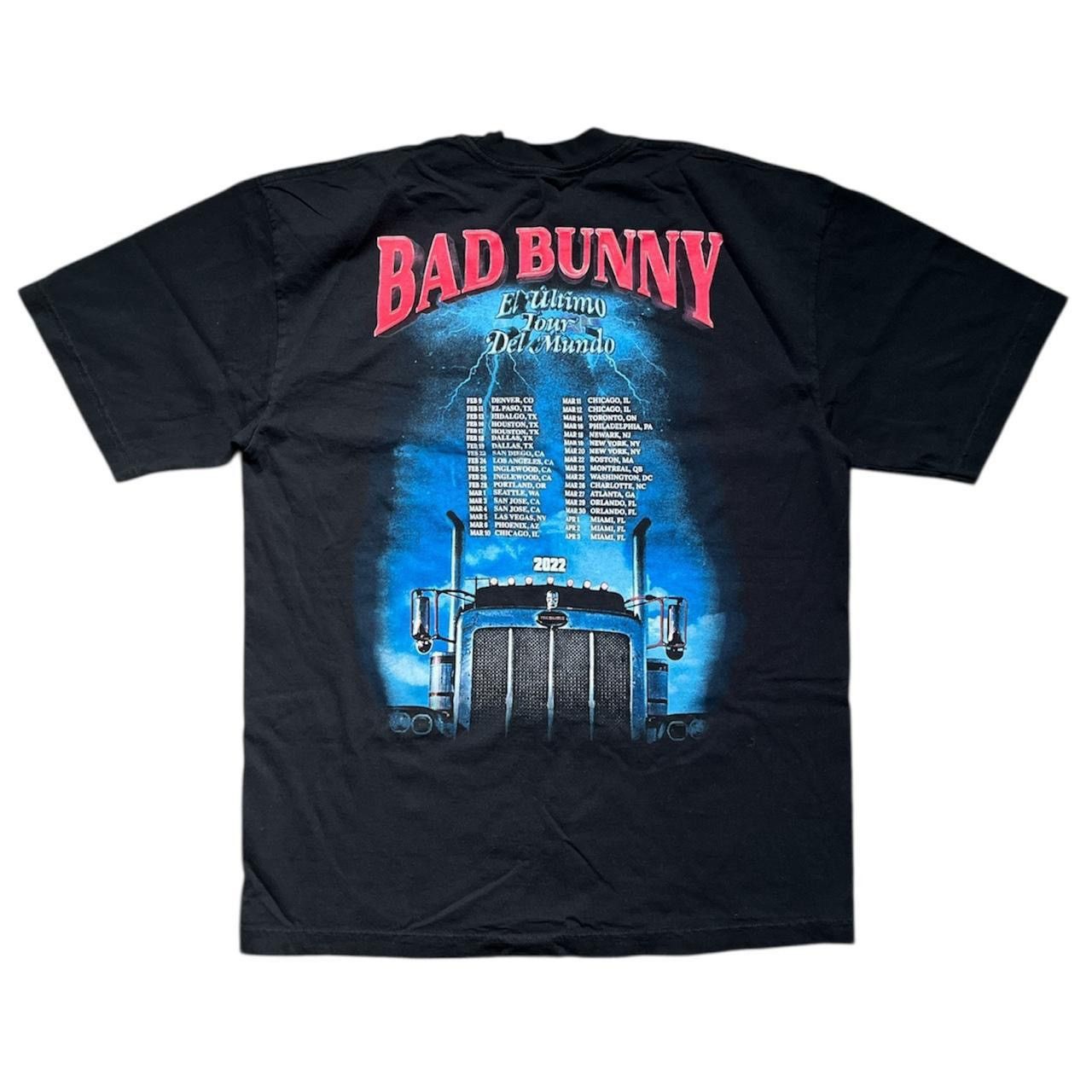 Band Tees bad bunny el ultimo tour del mundo tee Size US L / EU 52-54 / 3 - 1 Thumbnail