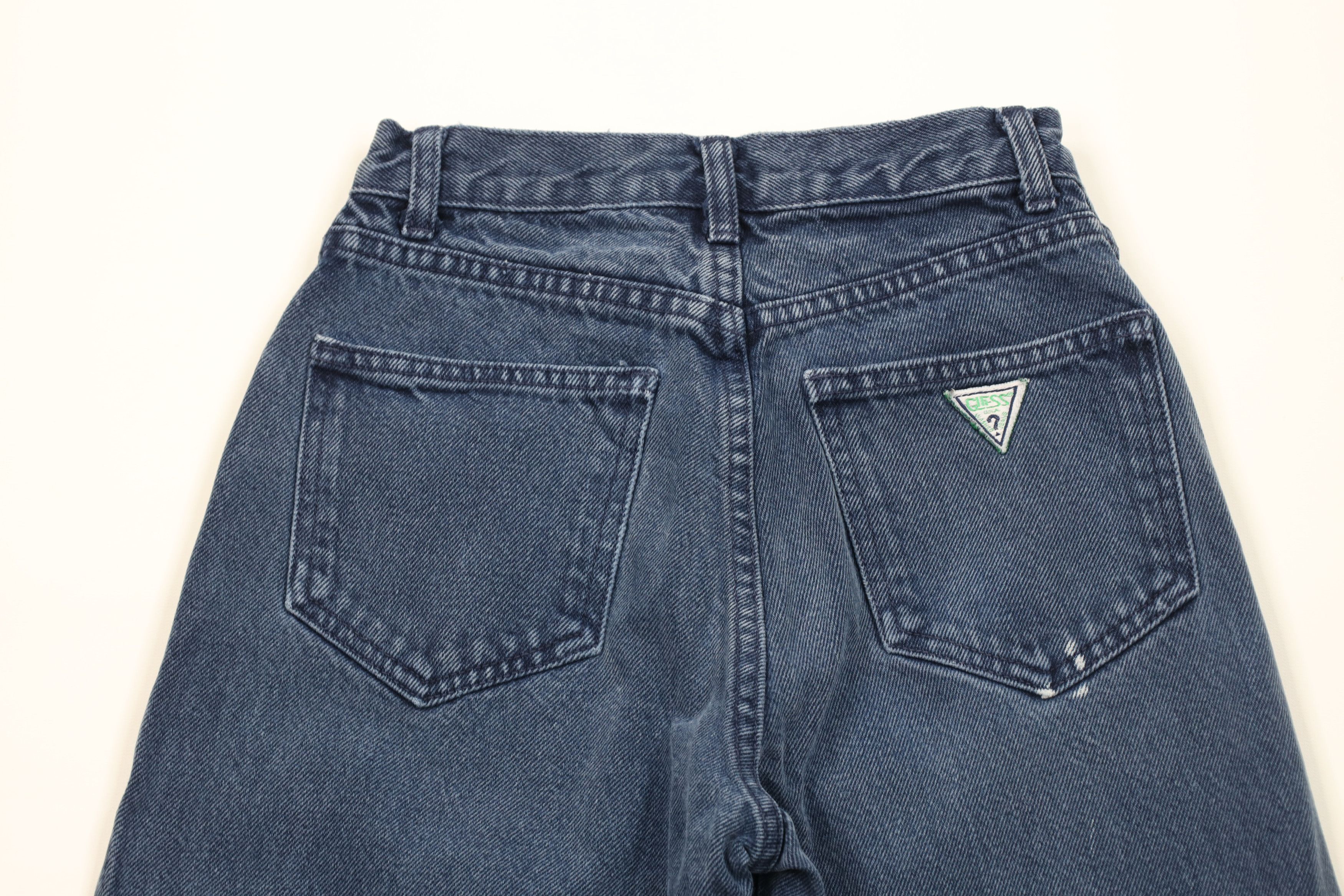 Guess Vintage 80s 90s Guess Straight Leg Denim Jeans Blue USA Size 34" / US 12 / IT 48 - 11 Thumbnail