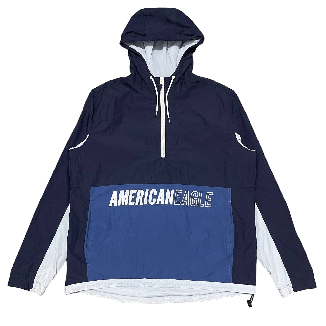 American Eagle Outfitters Vintage American Eagle Anorak Hooded Jacket Size US L / EU 52-54 / 3 - 1 Thumbnail