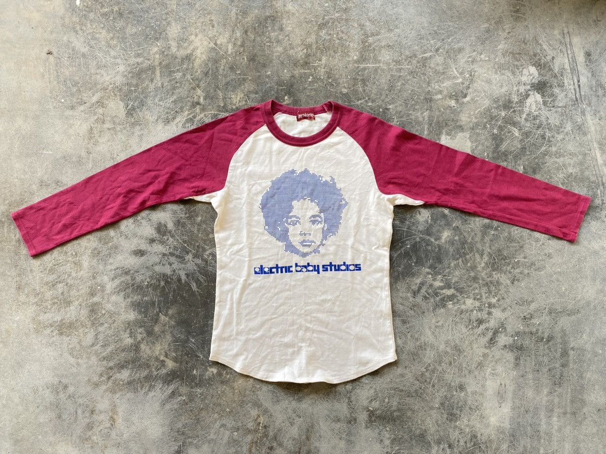 RARE Vintage Hysteric Glamour Raglan “Electric Baby Studios” Long 