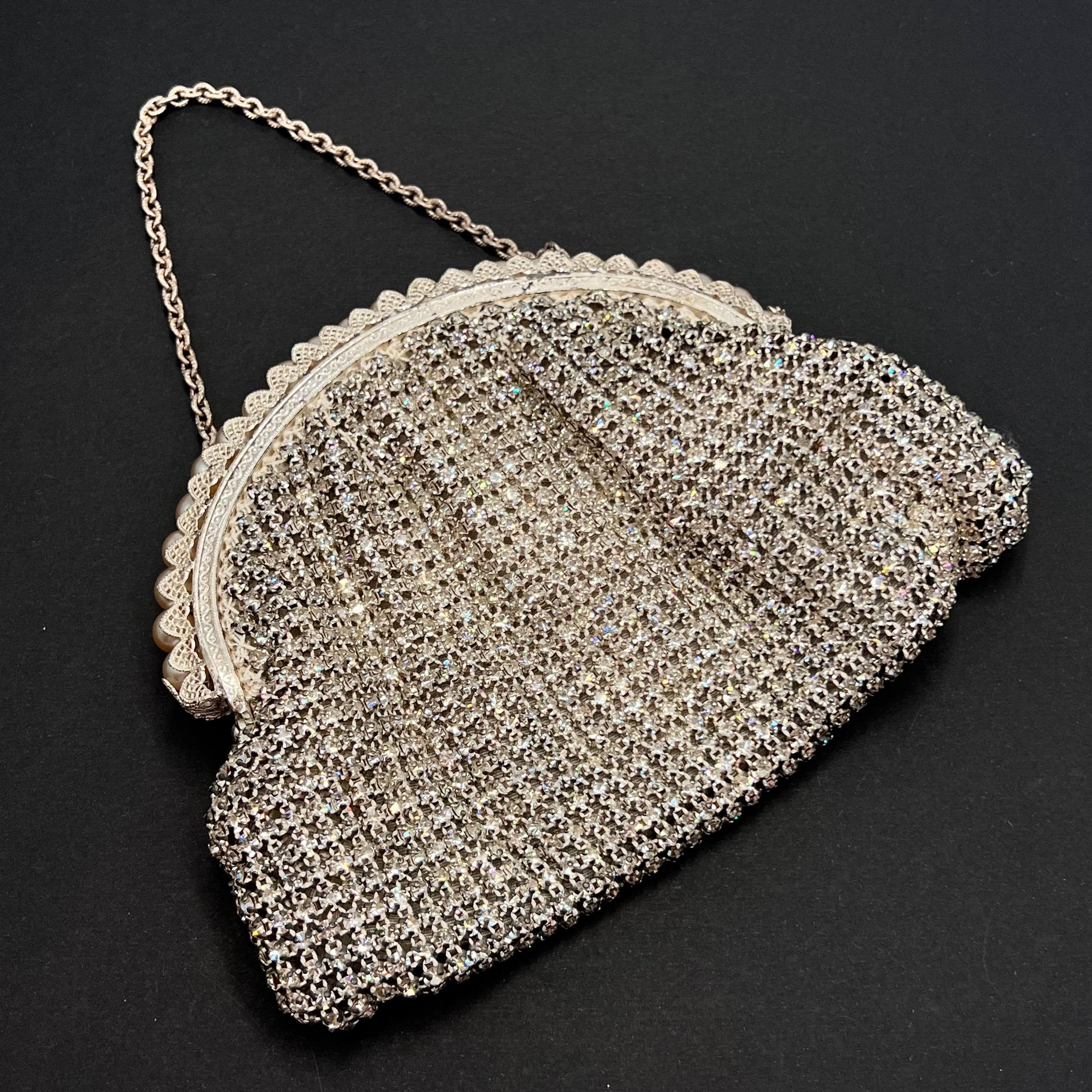 Vintage Vintage Jablonex Rhinestone Evening Bag 1960s Size ONE SIZE - 6 Thumbnail