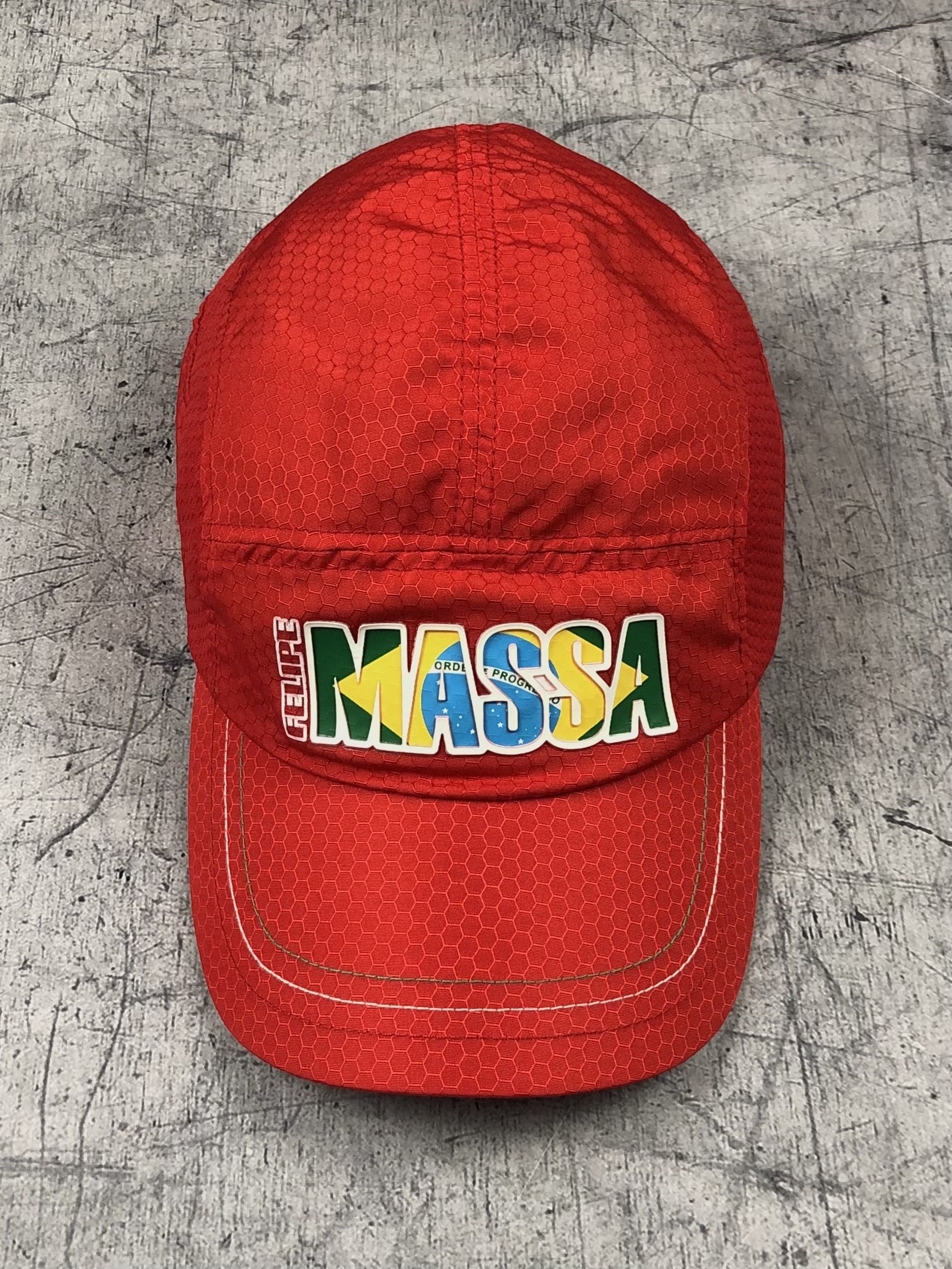Ferrari Vintage Ferrari Felipe Massa Cap Carbon Brazil 5 Panel Size ONE SIZE - 1 Thumbnail