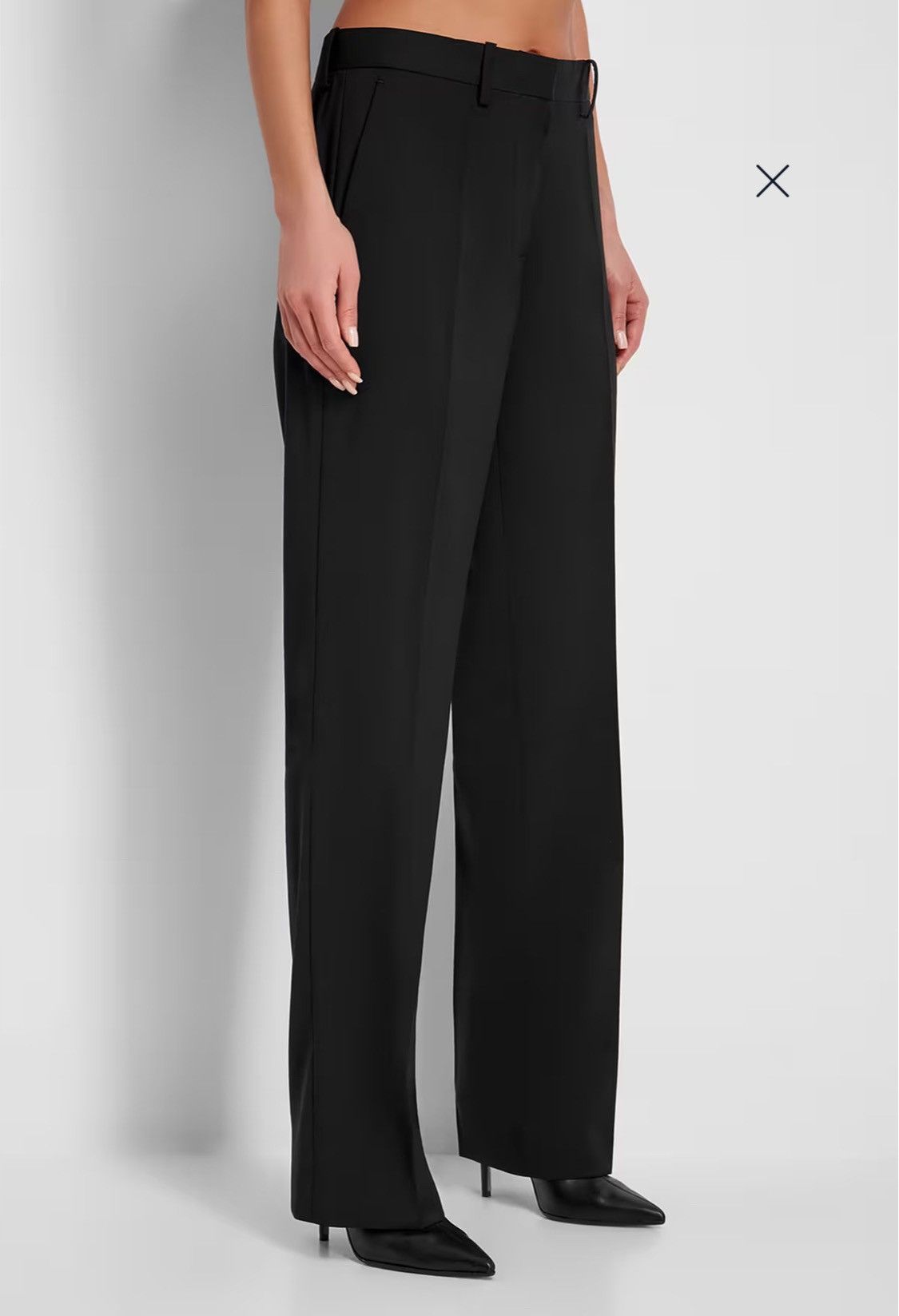 Helmut Lang × Vintage Vintage 90s Helmut Lang Trousers Pants Size 26" / US 2 / IT 38 - 11 Thumbnail