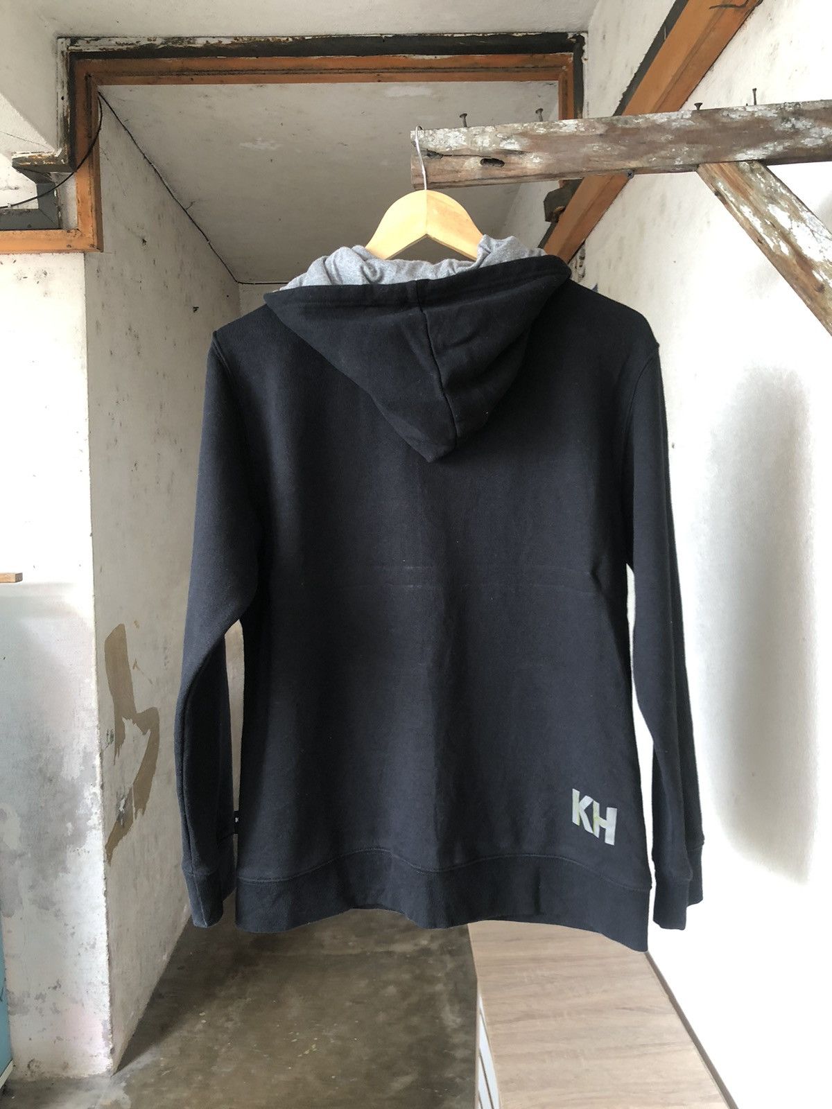 Katharine Hamnett London Minimalist Zip Up Hoodie