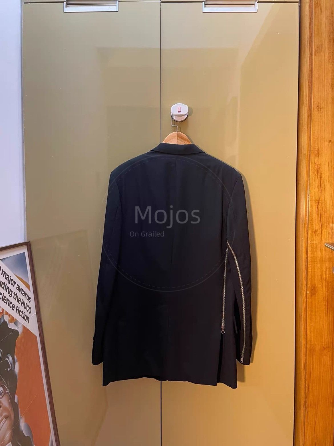 Yohji Yamamoto Sz 2 Yohji Yamamoto Pour Homme 04AW Side Zipper Jacket-2508 Size US M / EU 48-50 / 2 - 2 Thumbnail