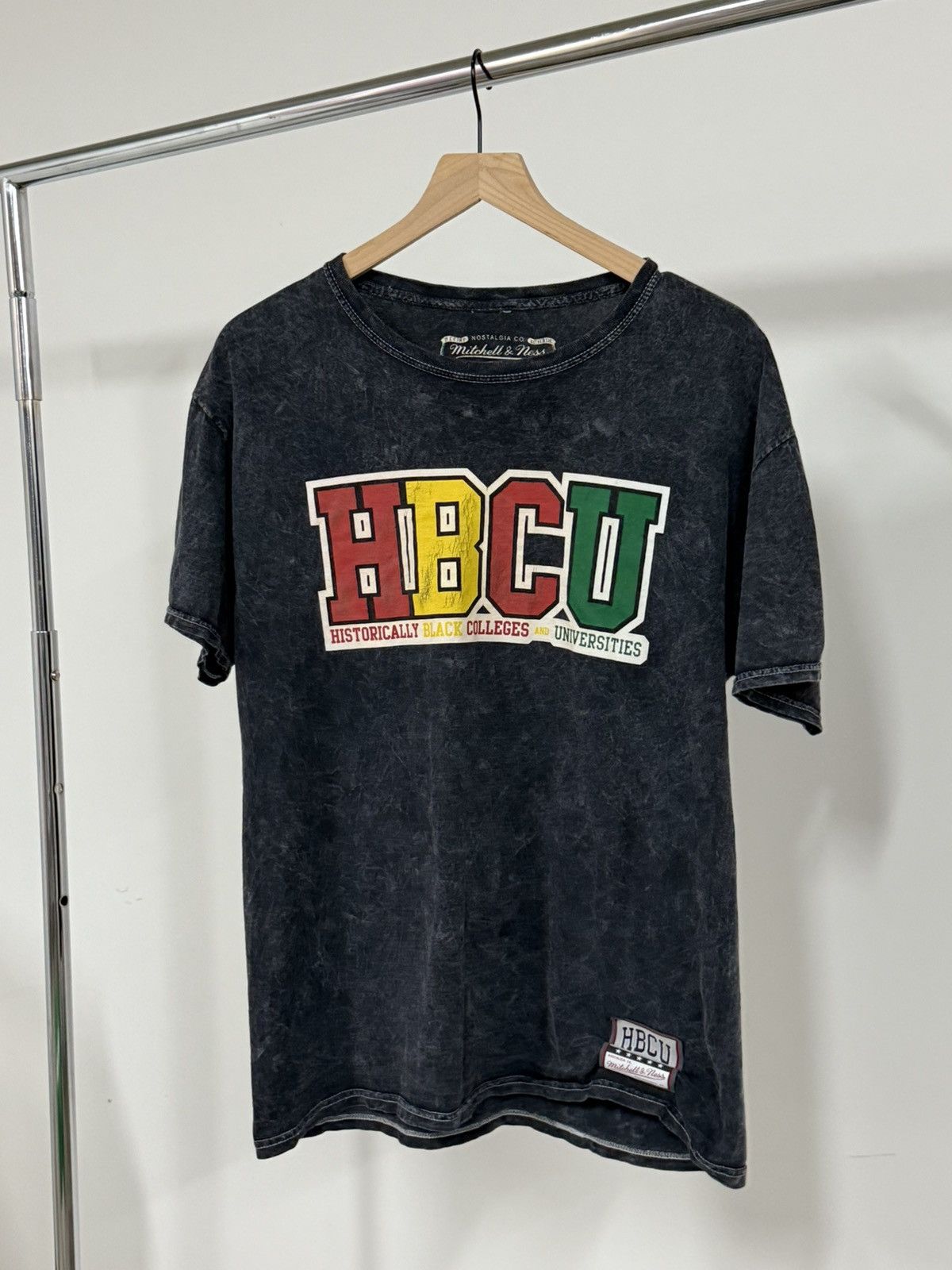 Mitchell & Ness Mitchell & Ness HBCU Tee Large Gray NCAA Black Colleges Size US L / EU 52-54 / 3 - 1 Thumbnail