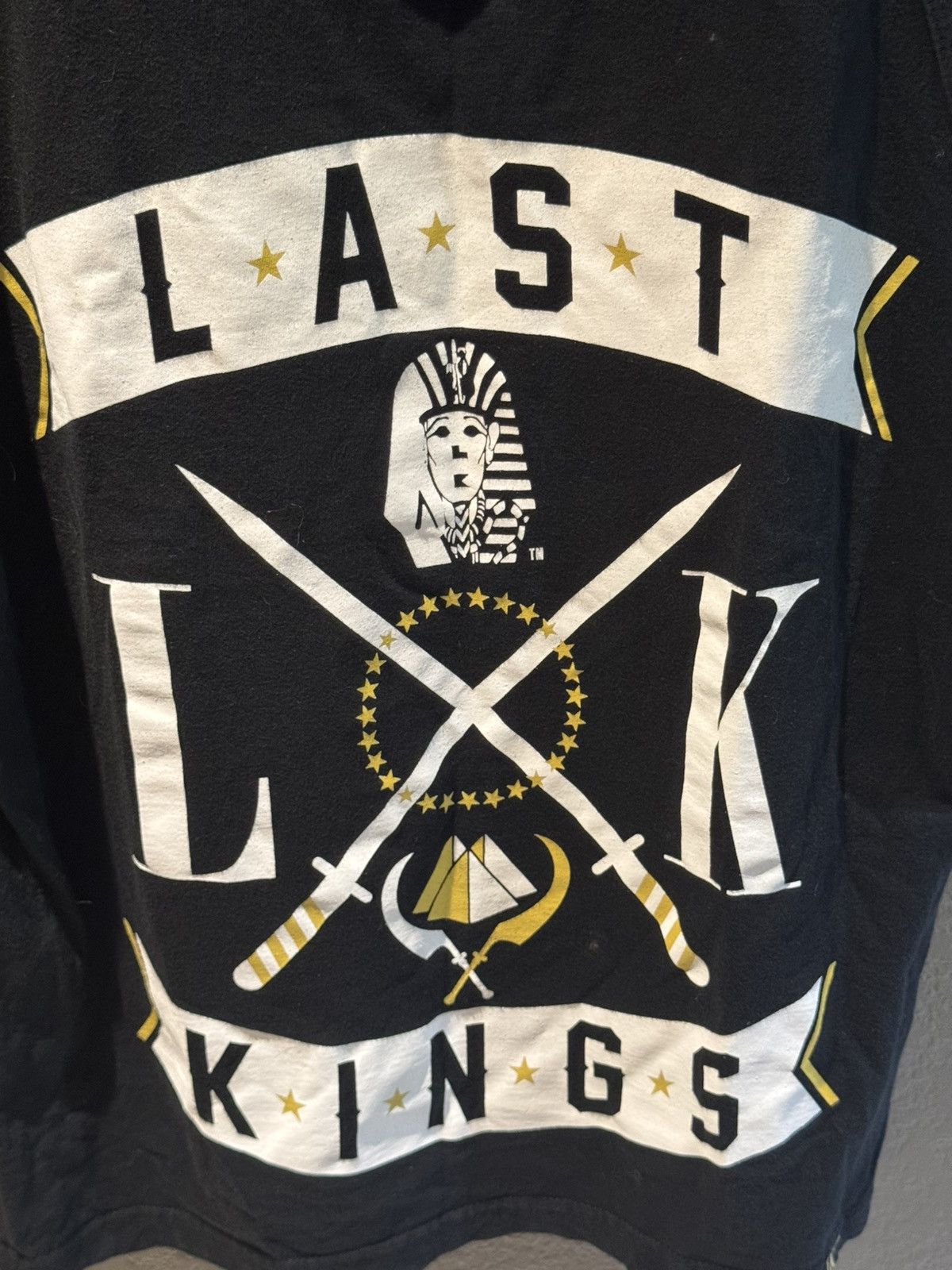 Last Kings Last Kings Tank Top Black Gold Printed Graphic Pharaoh Size US M / EU 48-50 / 2 - 2 Thumbnail