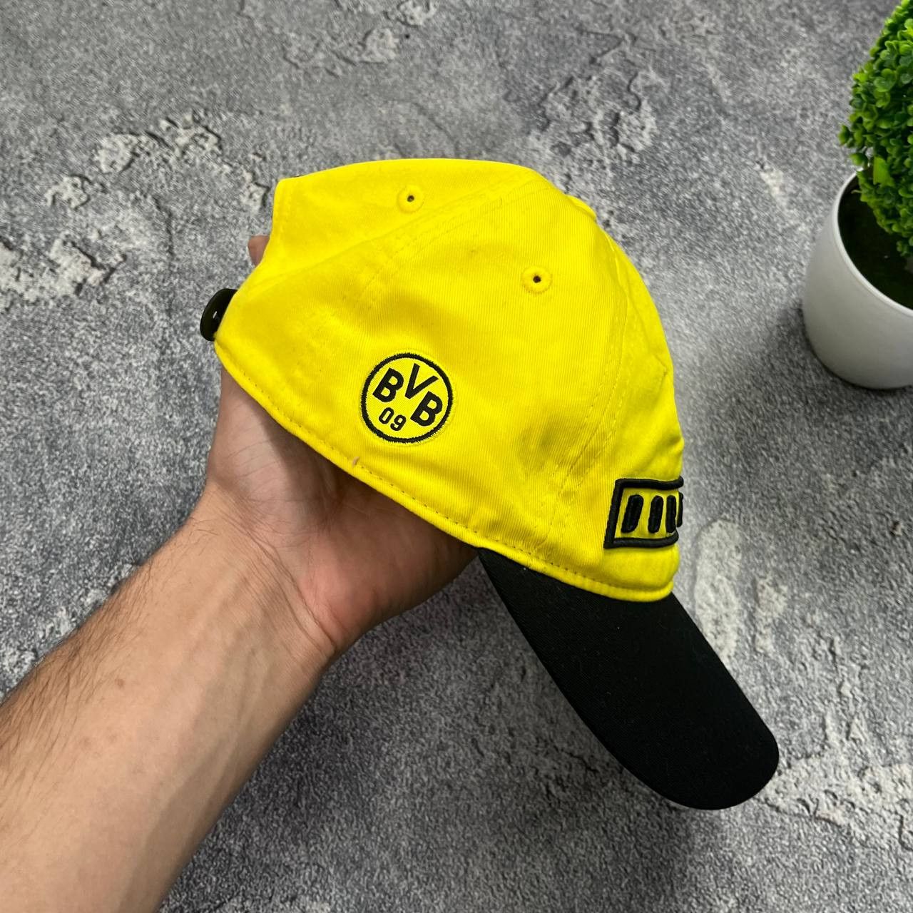 Puma Puma Mens Borussia Dortmund BVB Fan Cap Yellow Football Size ONE SIZE - 6 Thumbnail