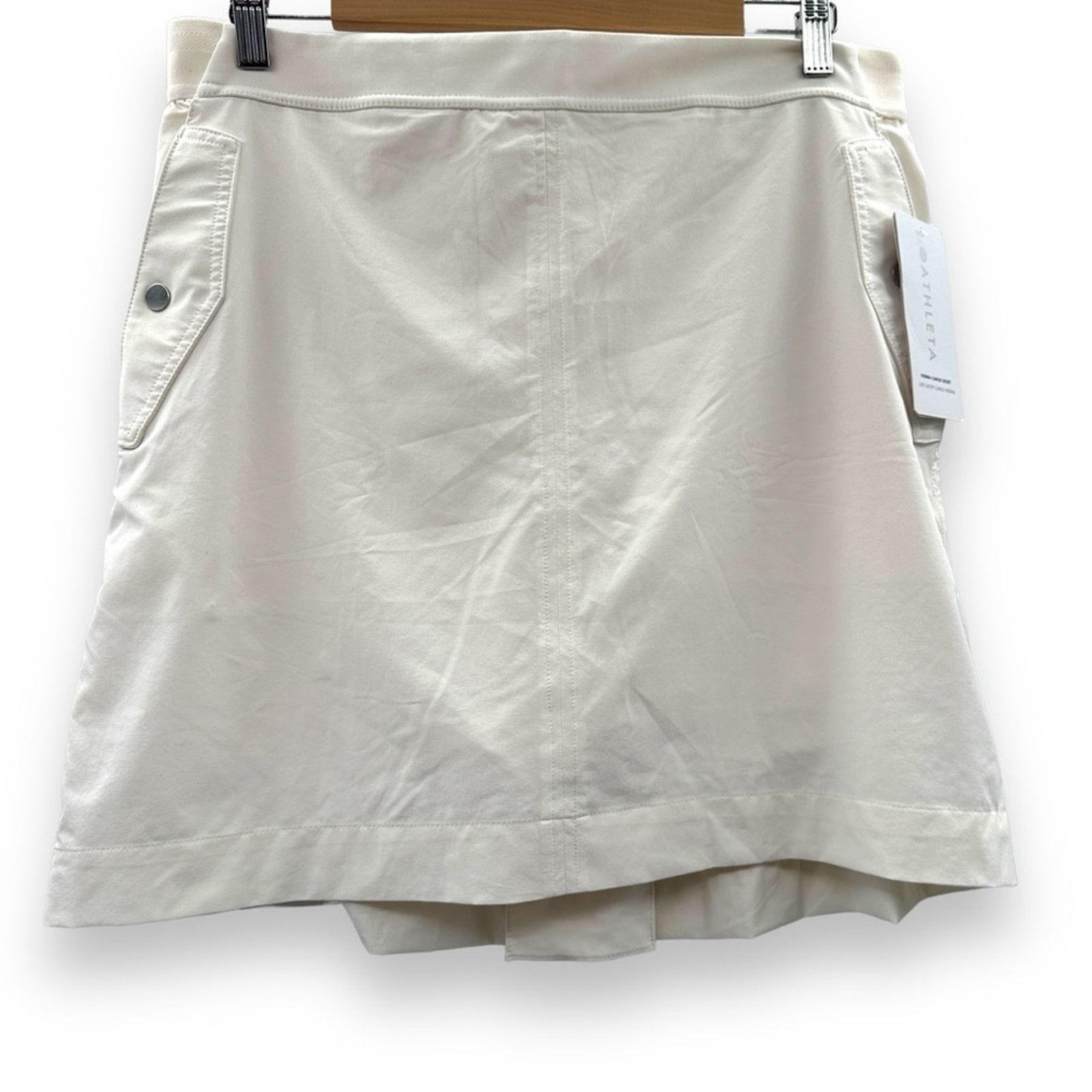 Athleta Athleta Vienna Jupe Cargo Skort in Magnolia White Size 16 Size 38" / US 16 / IT 52 - 3 Thumbnail