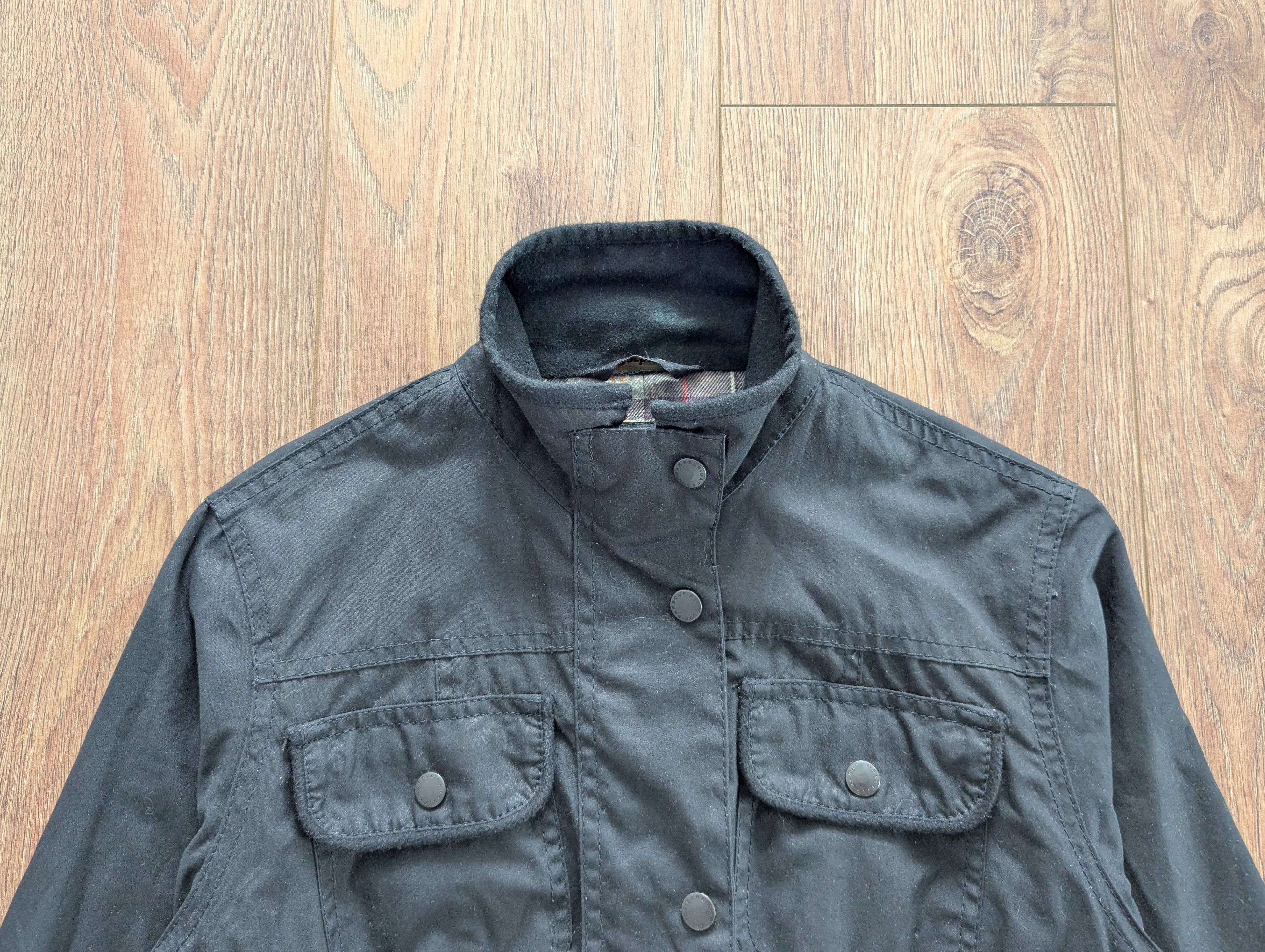 Barbour Barbour Ladies Utility Wax Jacket British Style Waxed Cotton Size S / US 4 / IT 40 - 2 Thumbnail